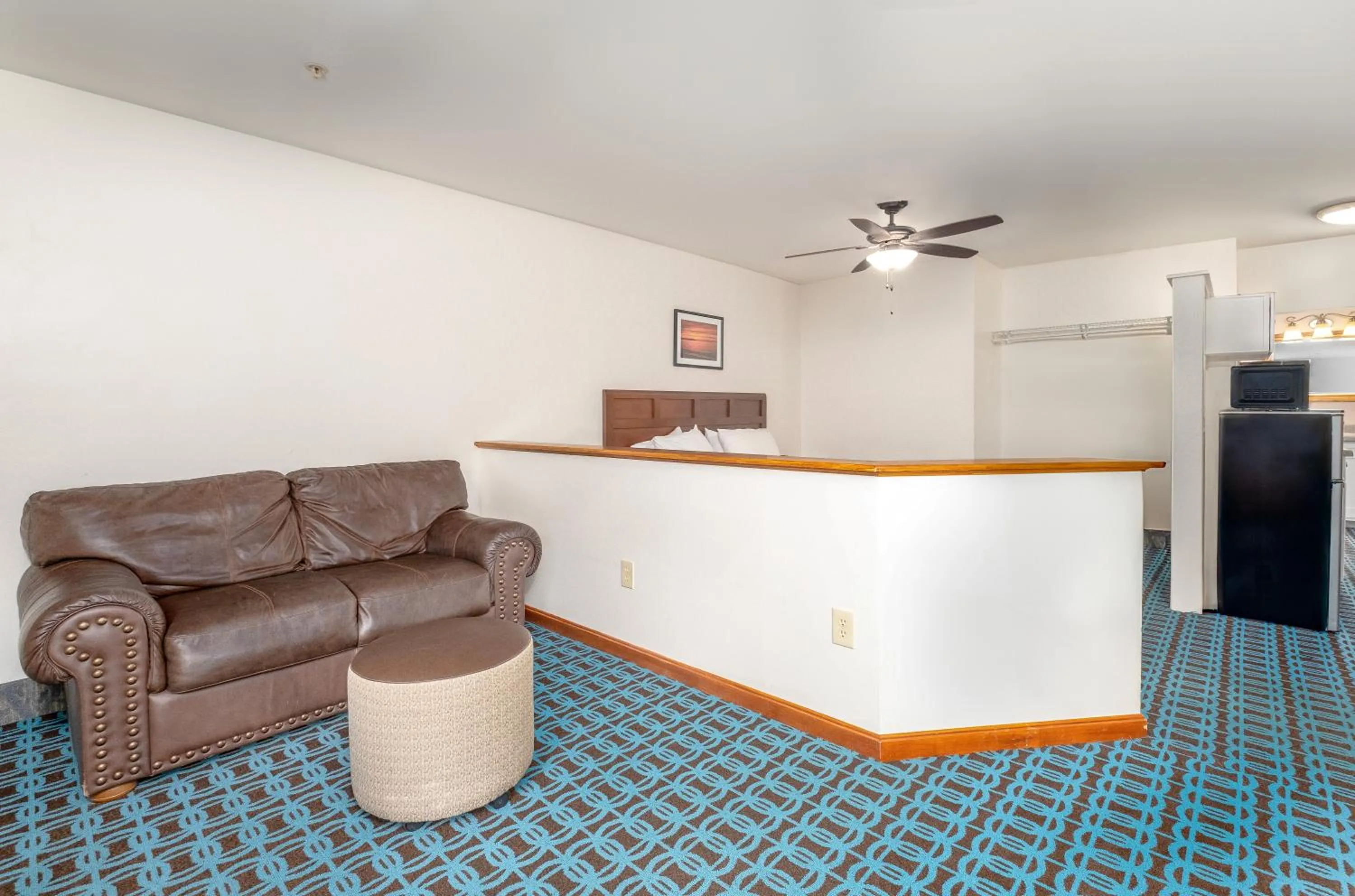 Seating area in Casco Bay Inn
