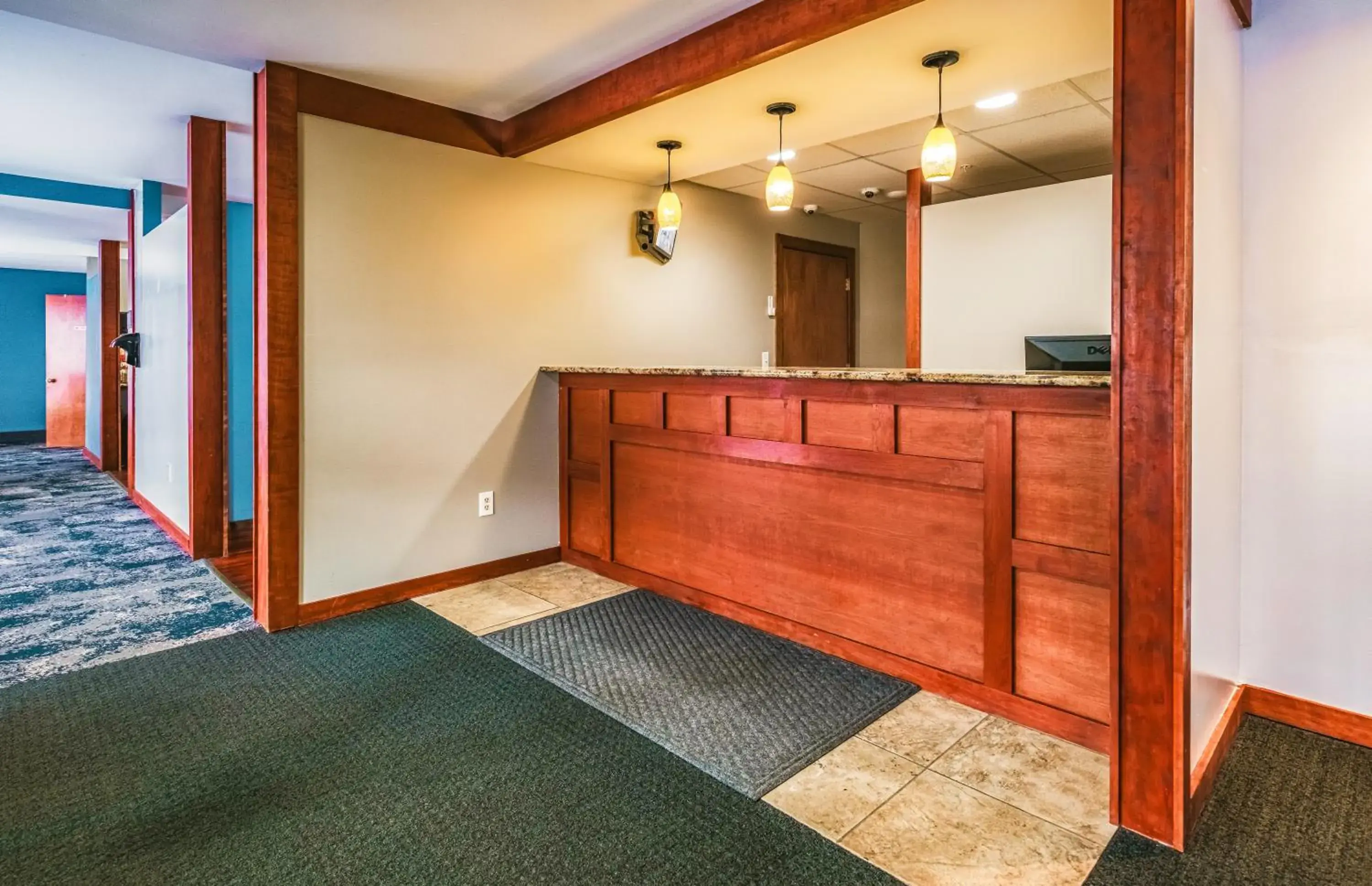 Lobby or reception in Casco Bay Inn Lobby or reception in Casco Bay Inn
