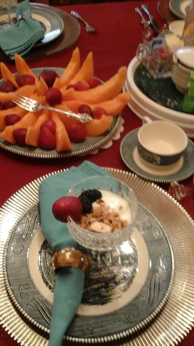 Breakfast in The Silk Pincushion