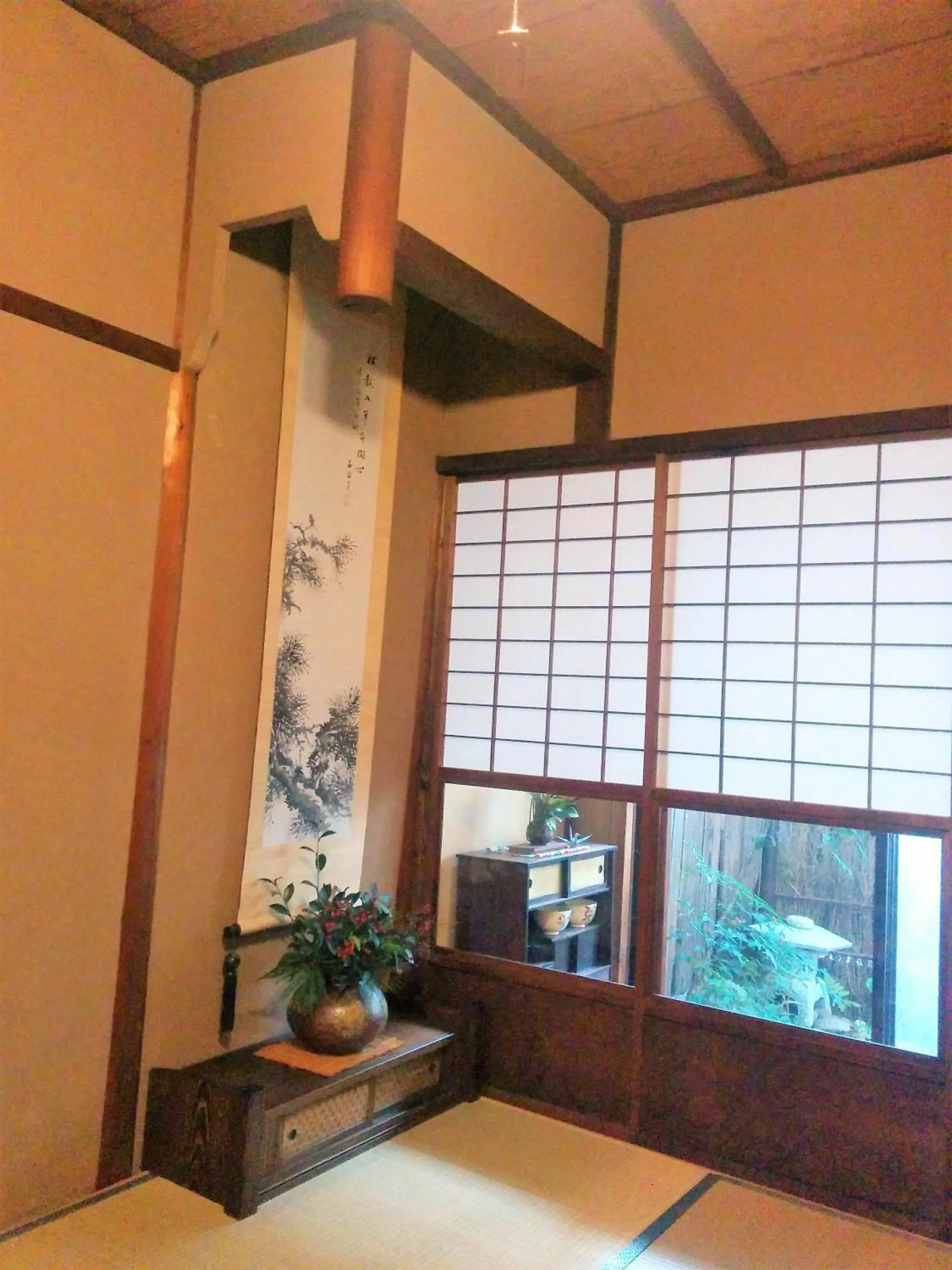 Living room, Bed in Murasakino Guesthouse