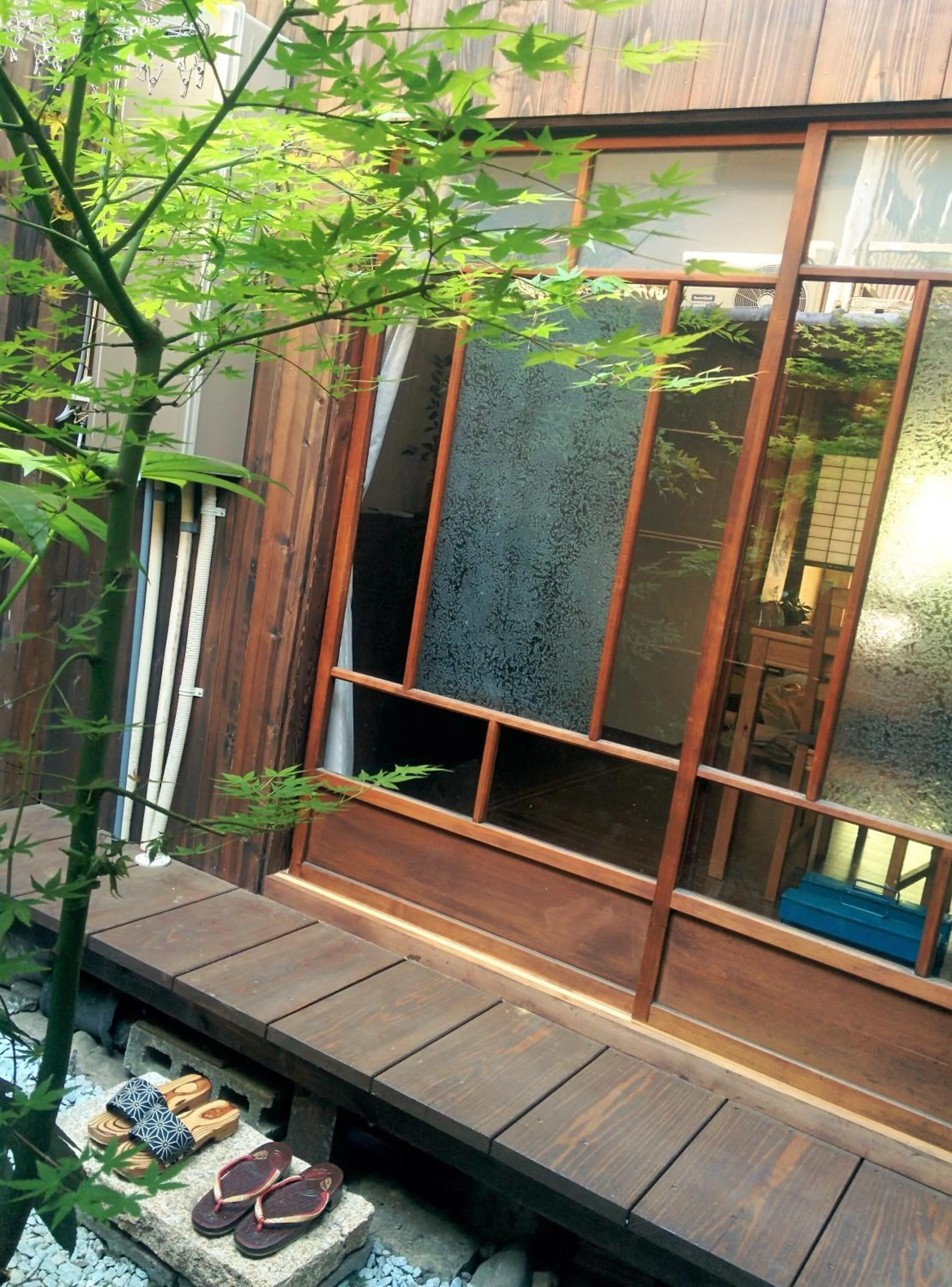 Garden in Murasakino Guesthouse
