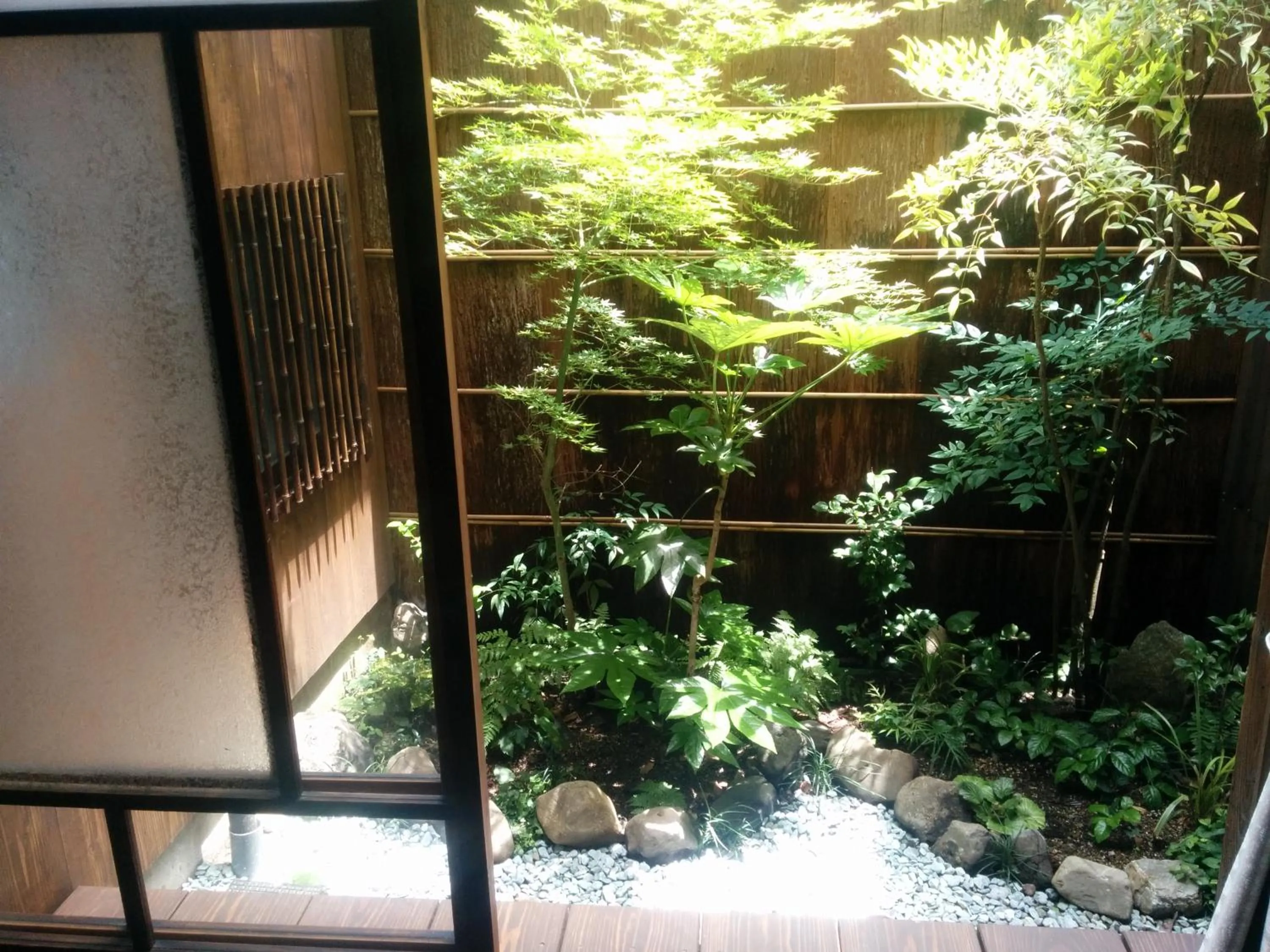 Garden in Murasakino Guesthouse