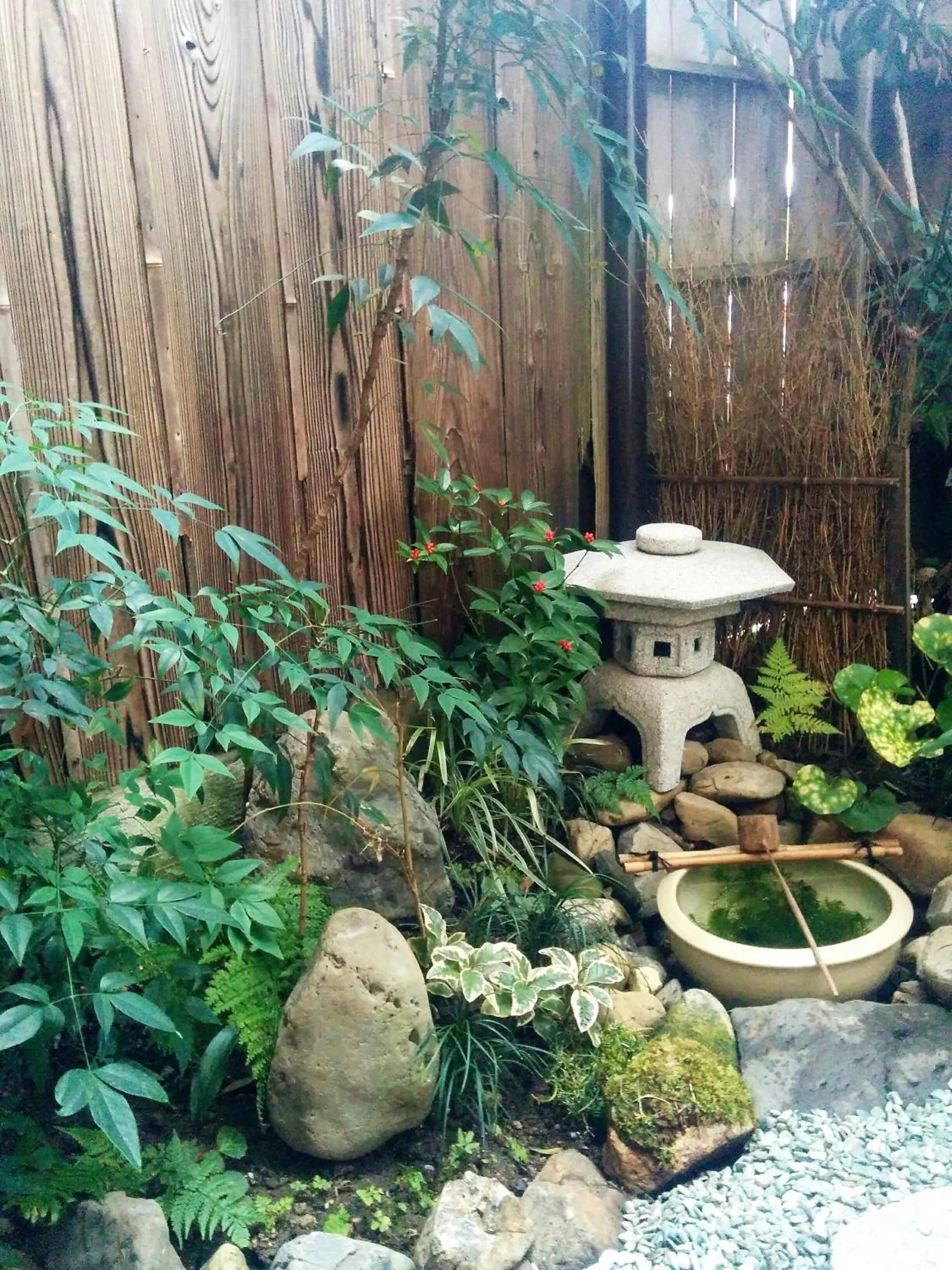 Garden in Murasakino Guesthouse