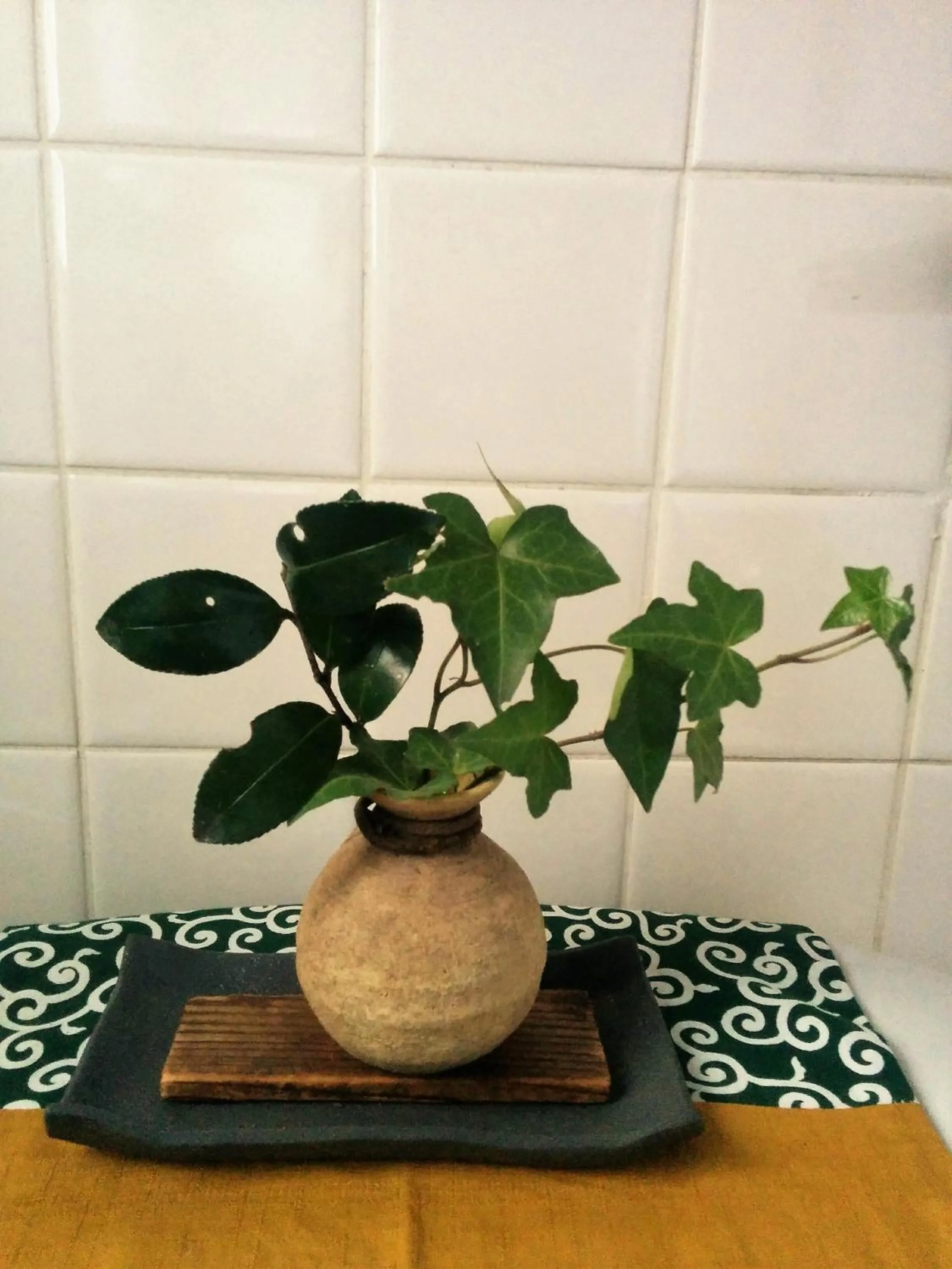 Decorative detail in Murasakino Guesthouse