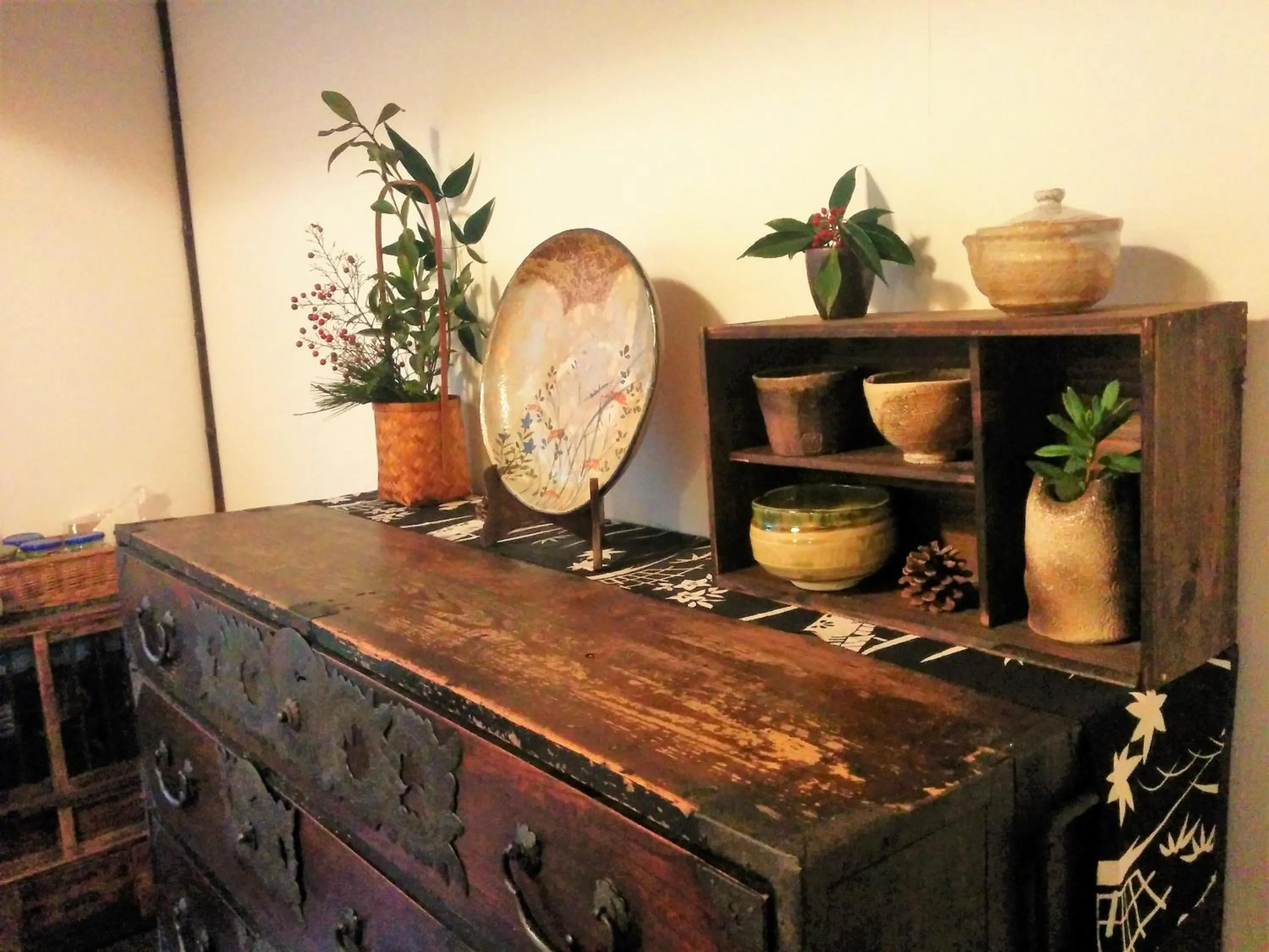 Dining area in Murasakino Guesthouse