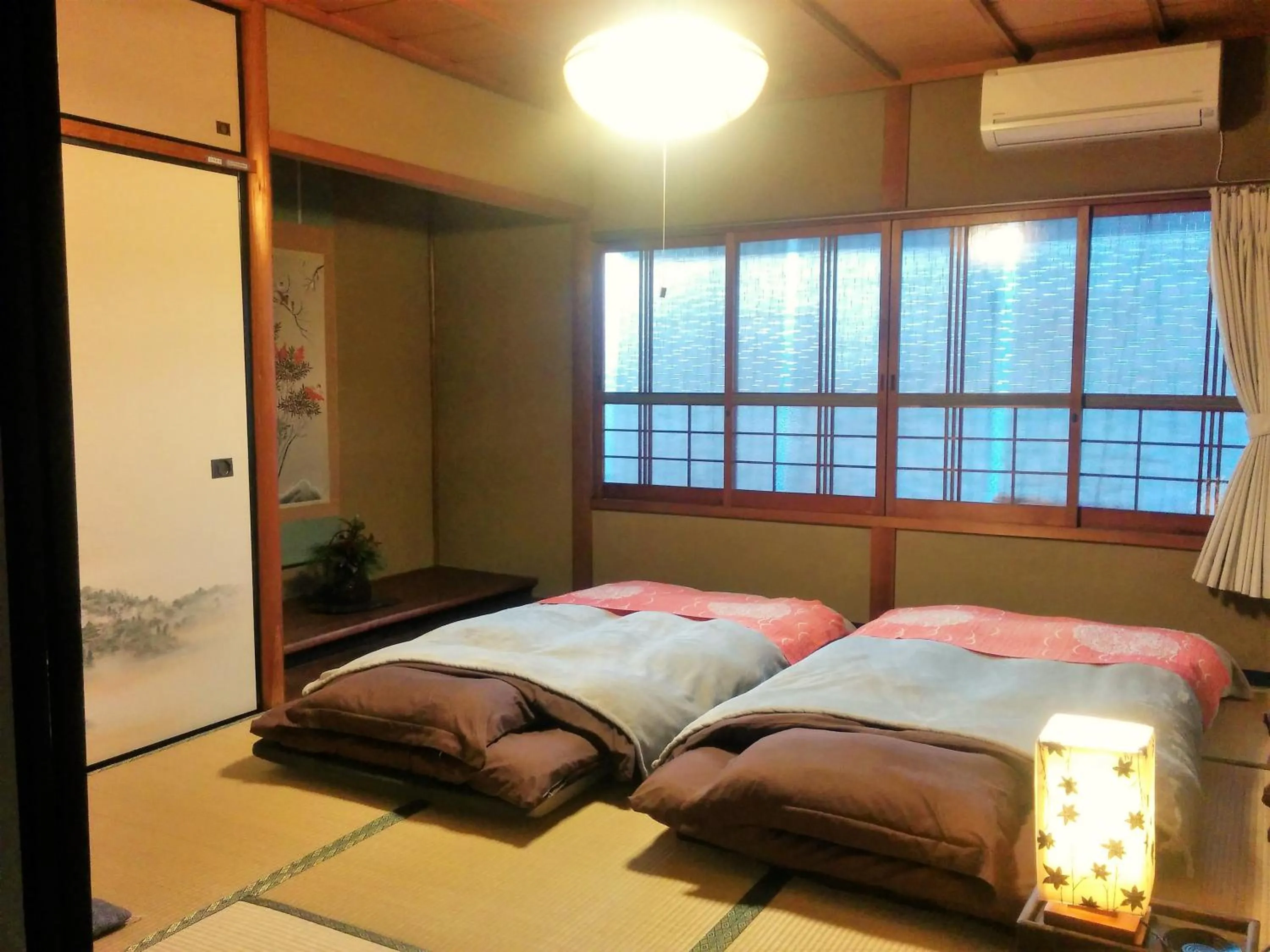 Bed in Murasakino Guesthouse