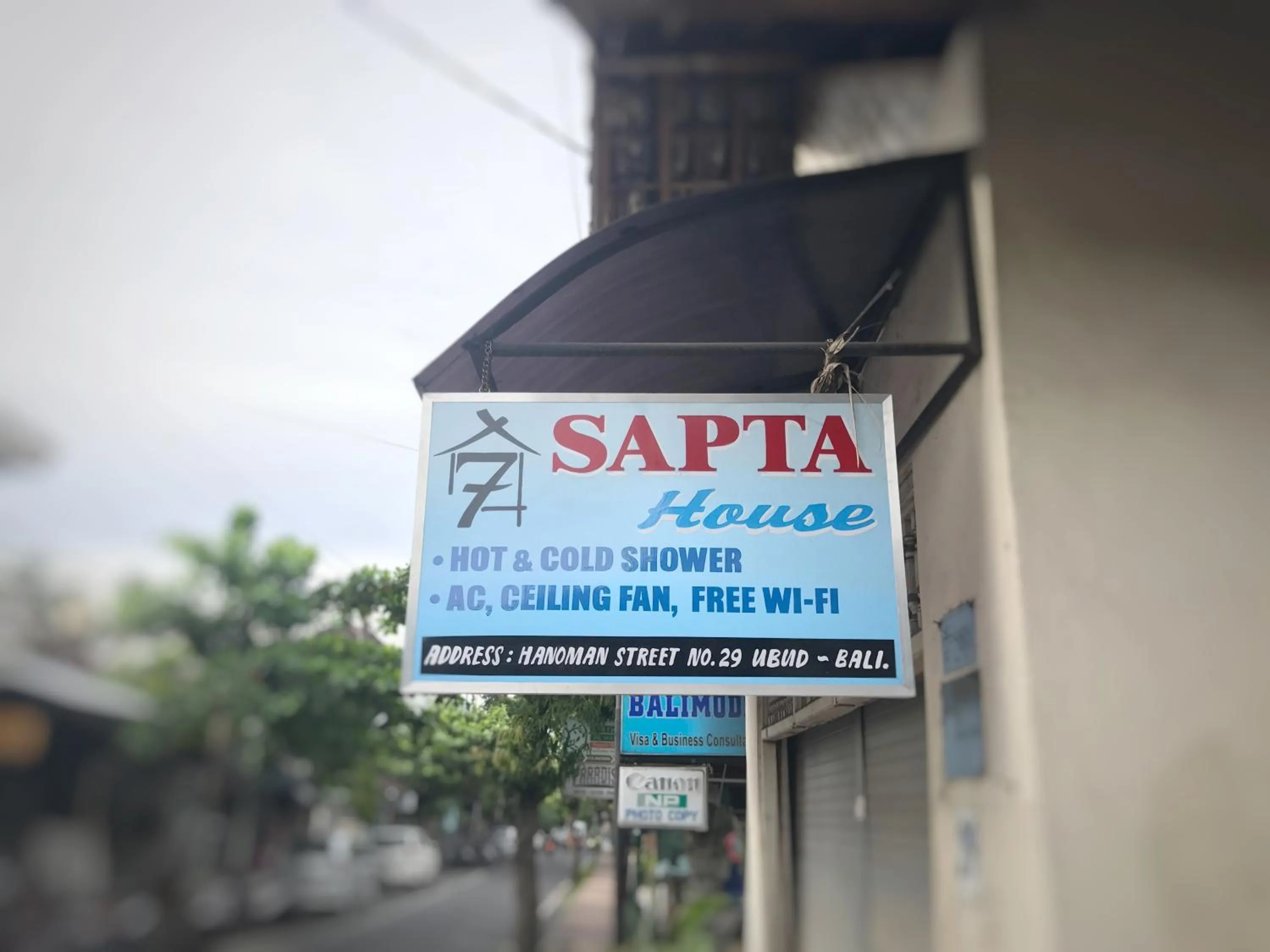Property logo or sign in Sapta House