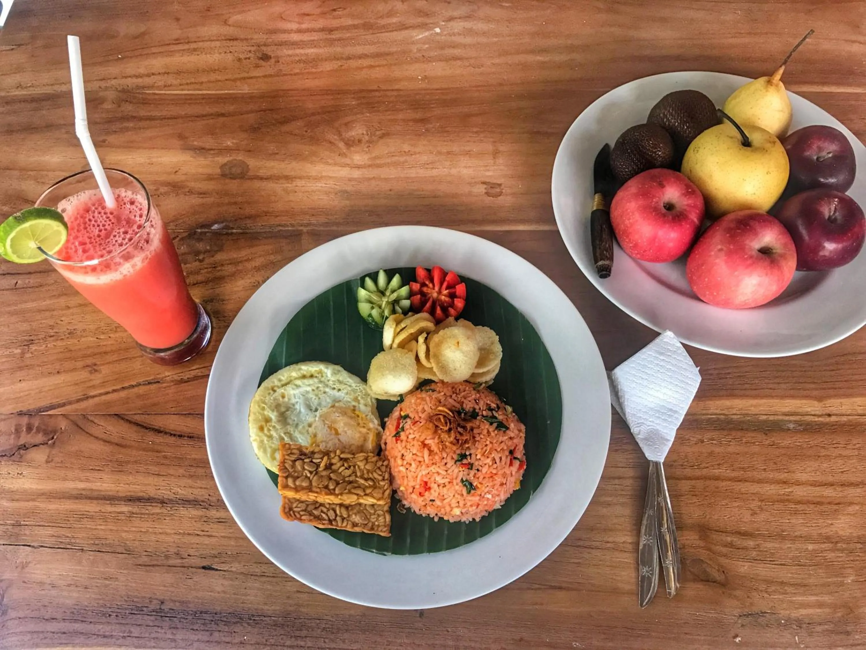 Food and drinks in Sapta House