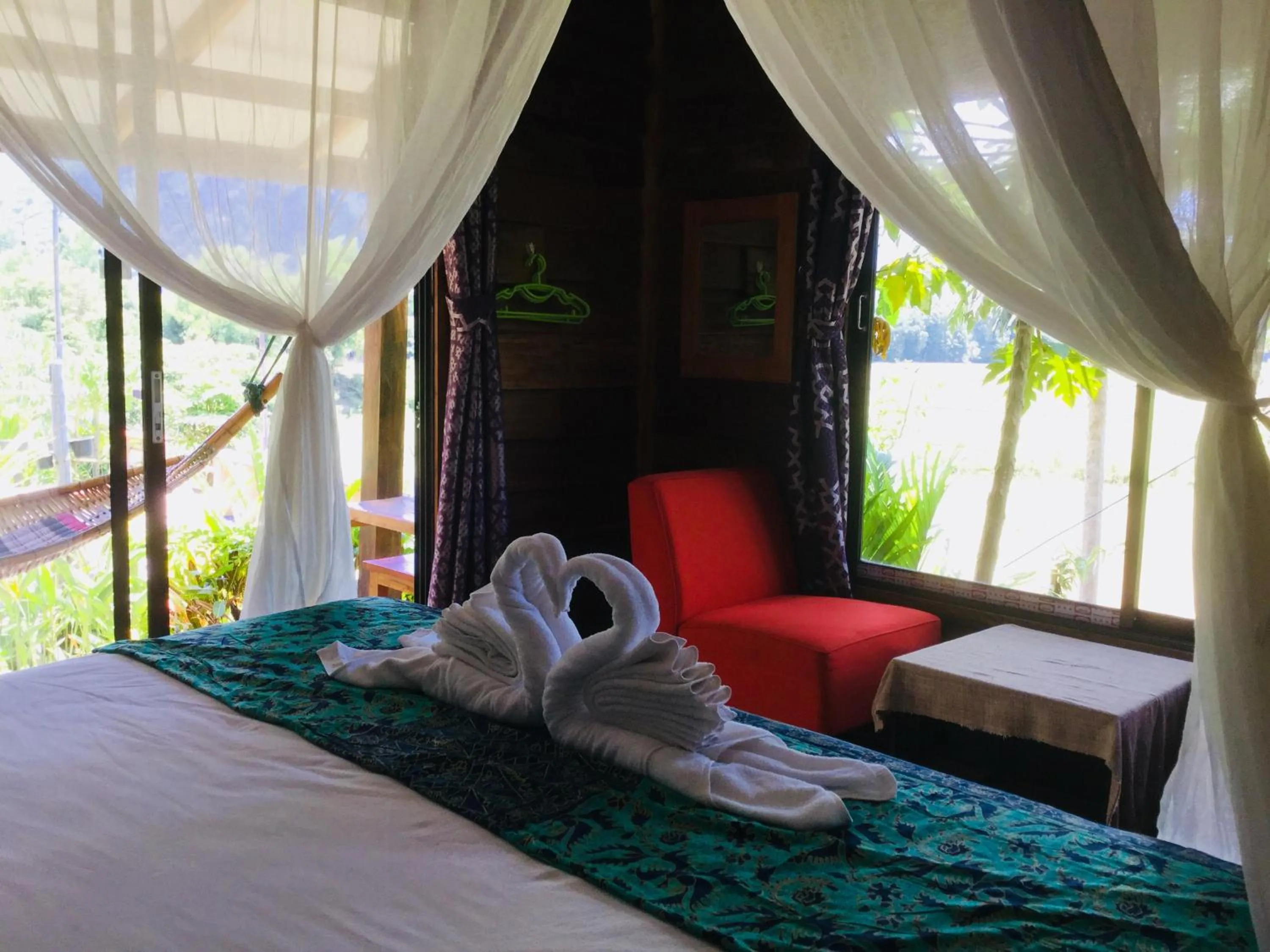 Bedroom, Bed in Phoxay Ngam Resort