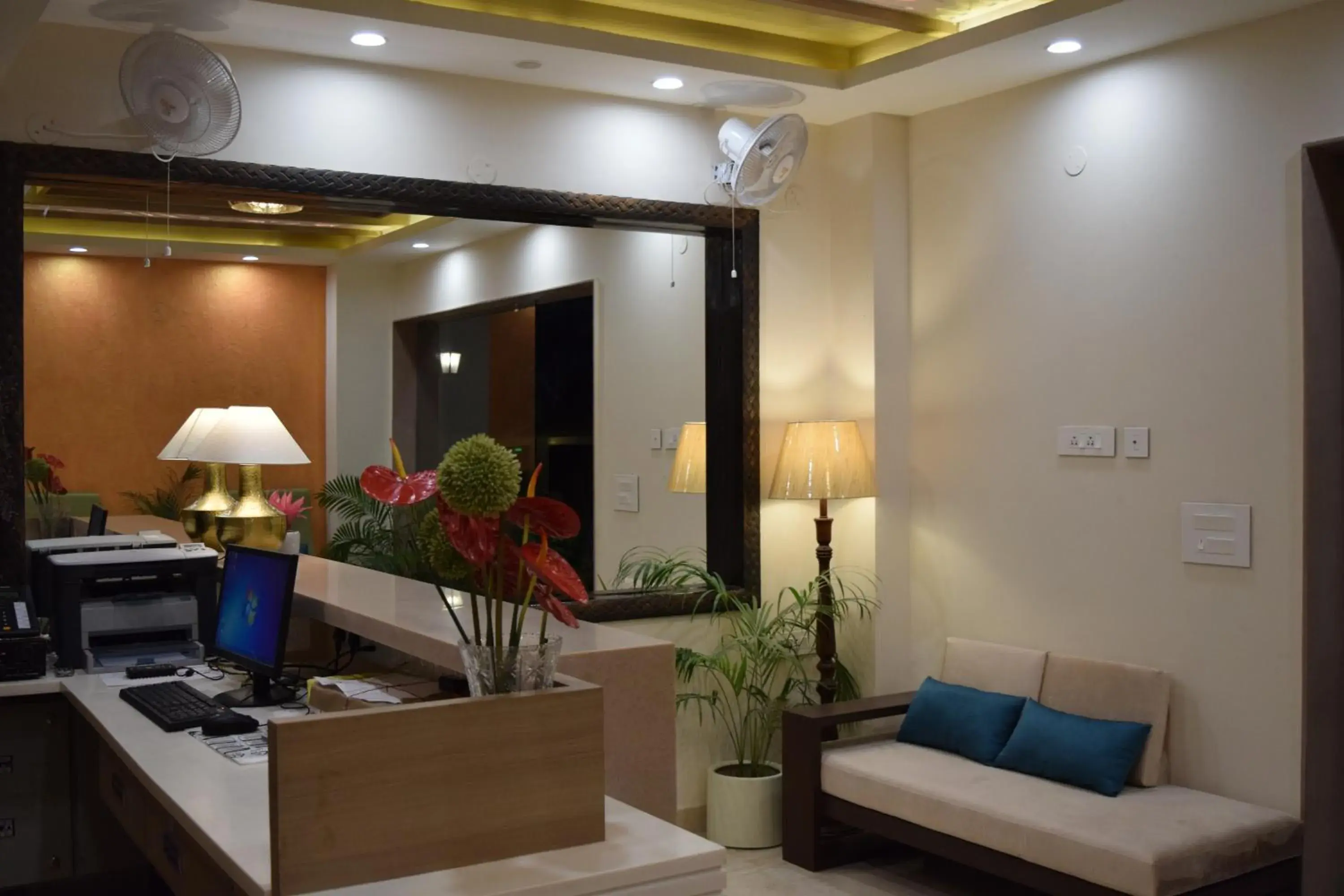 Lobby or reception in De Bougain Villa Lobby or reception in De Bougain Villa