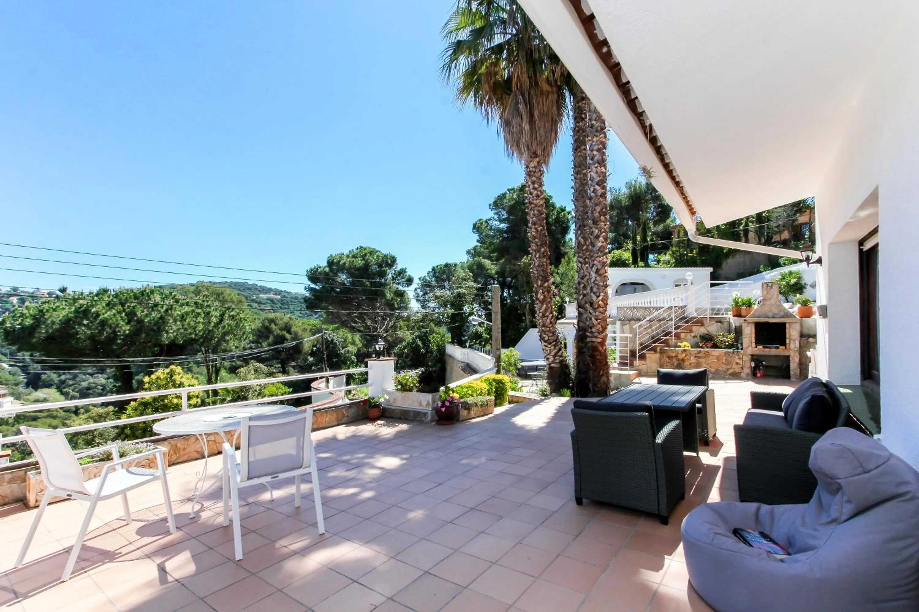 Garden view in Villa Natalia C101