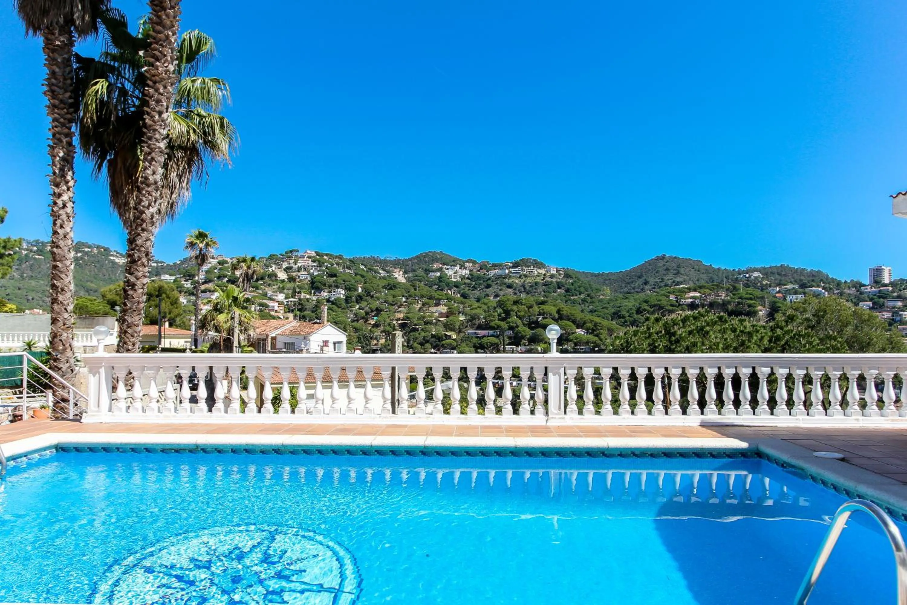 Garden view in Villa Natalia C101