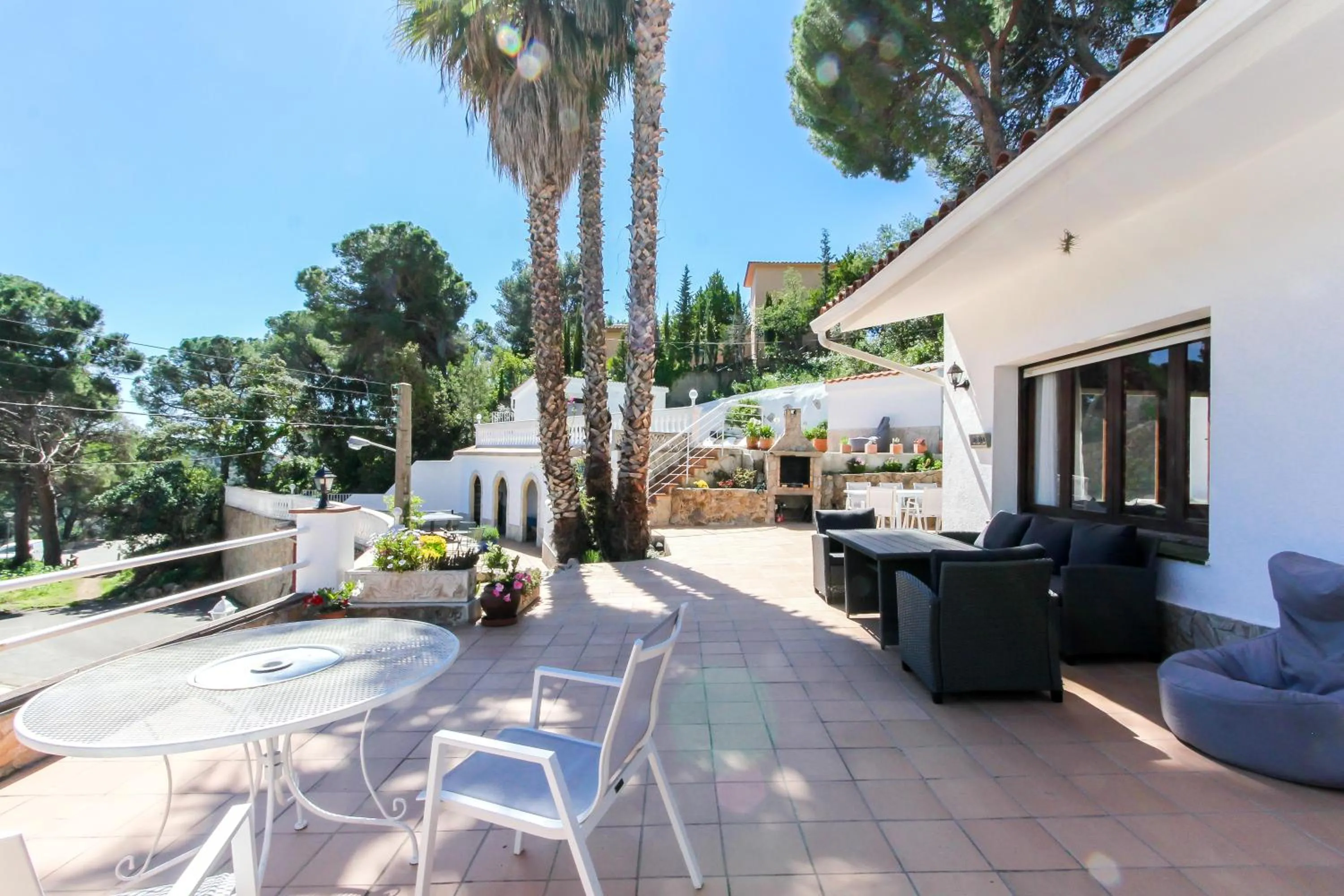 Garden view in Villa Natalia C101