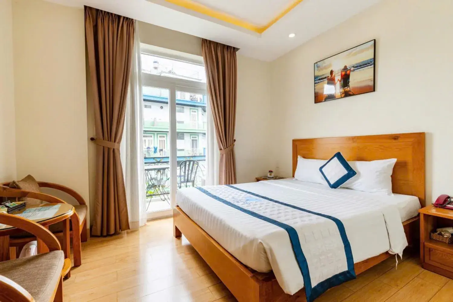 Deluxe Double Room with Balcony in Blue Diamond Airport Hotel Deluxe Double Room with Balcony in Blue Diamond Airport Hotel