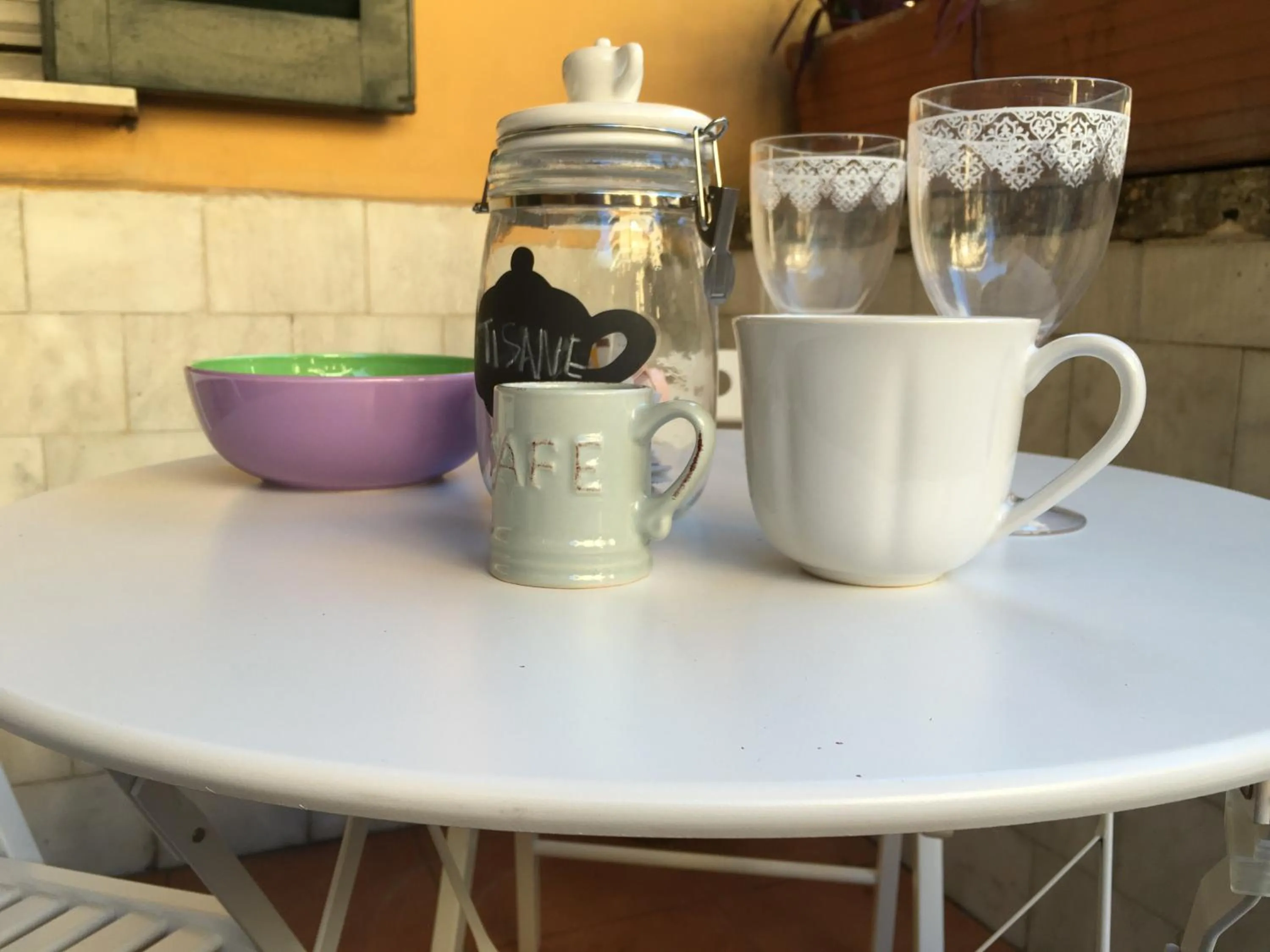 Balcony/Terrace in Maru Apartment