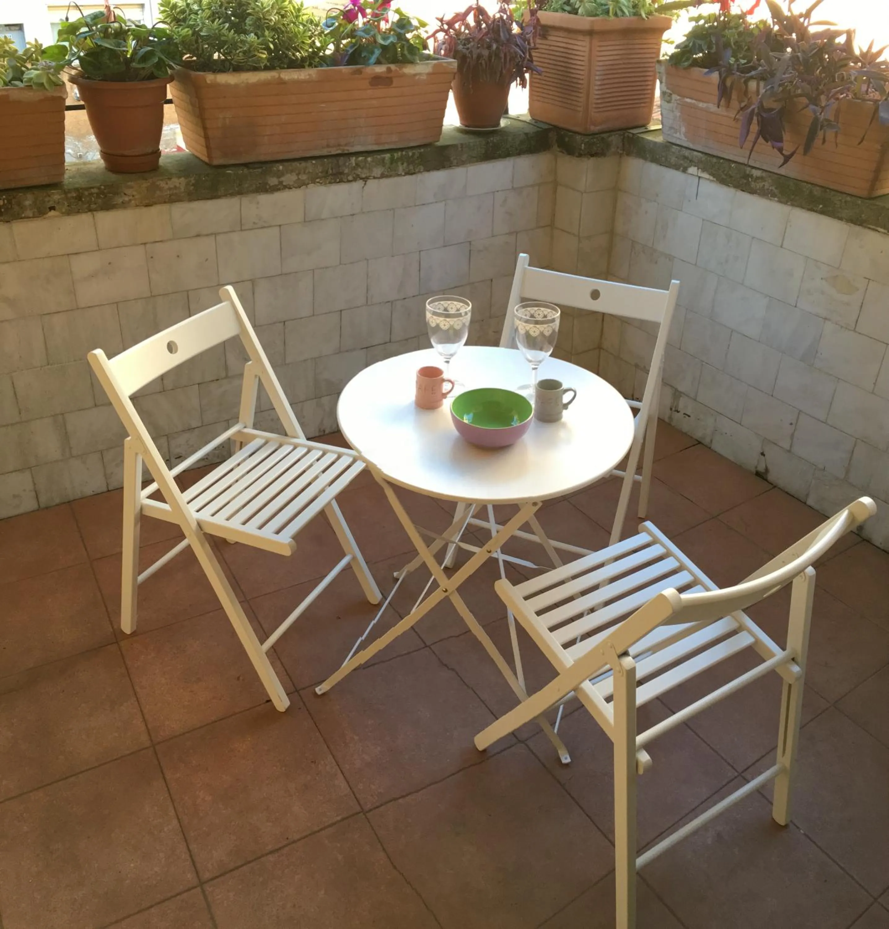 Balcony/Terrace in Maru Apartment