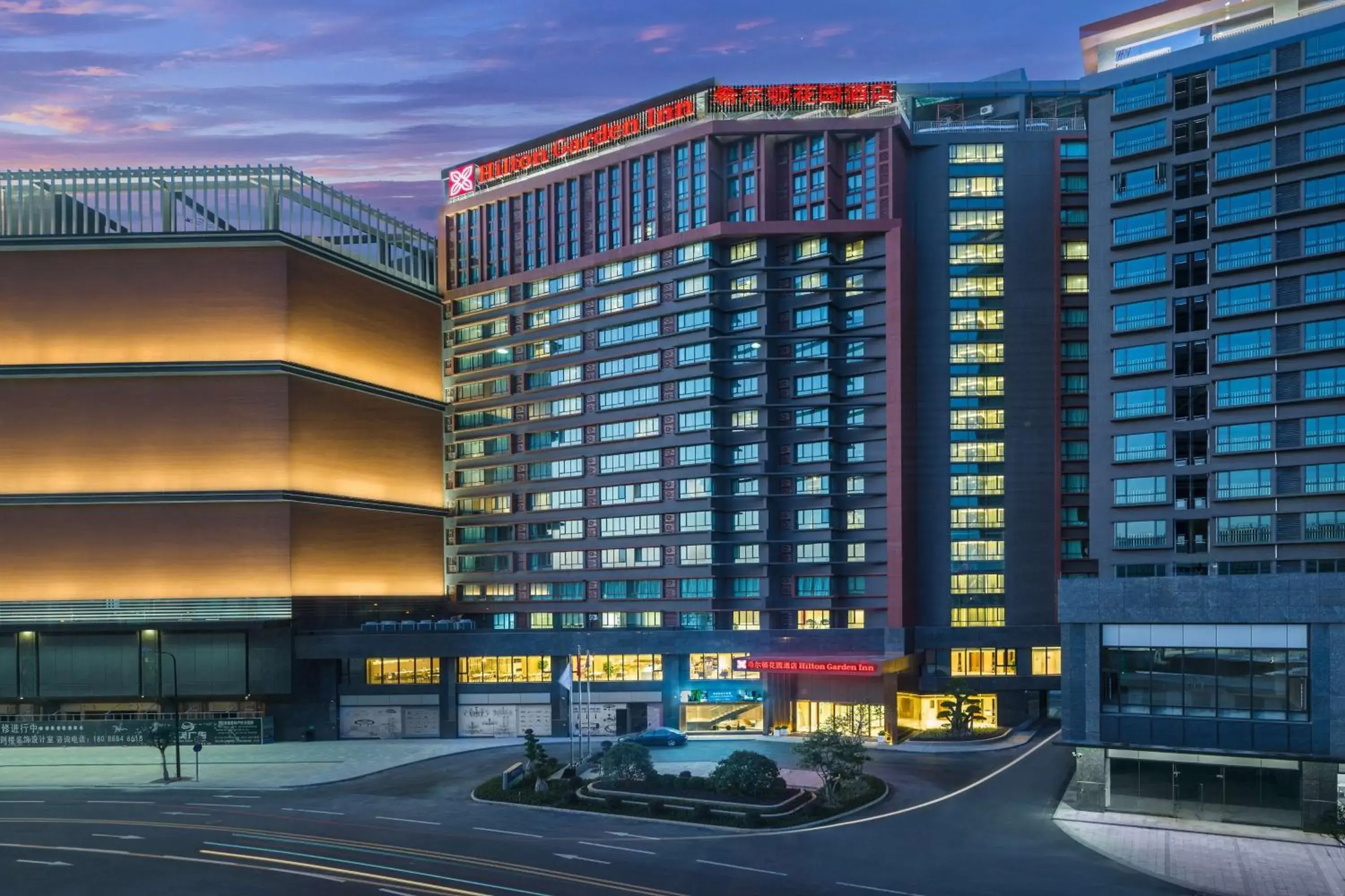 Property building in Hilton Garden Inn Zhongshan Guzhen Property building in Hilton Garden Inn Zhongshan Guzhen