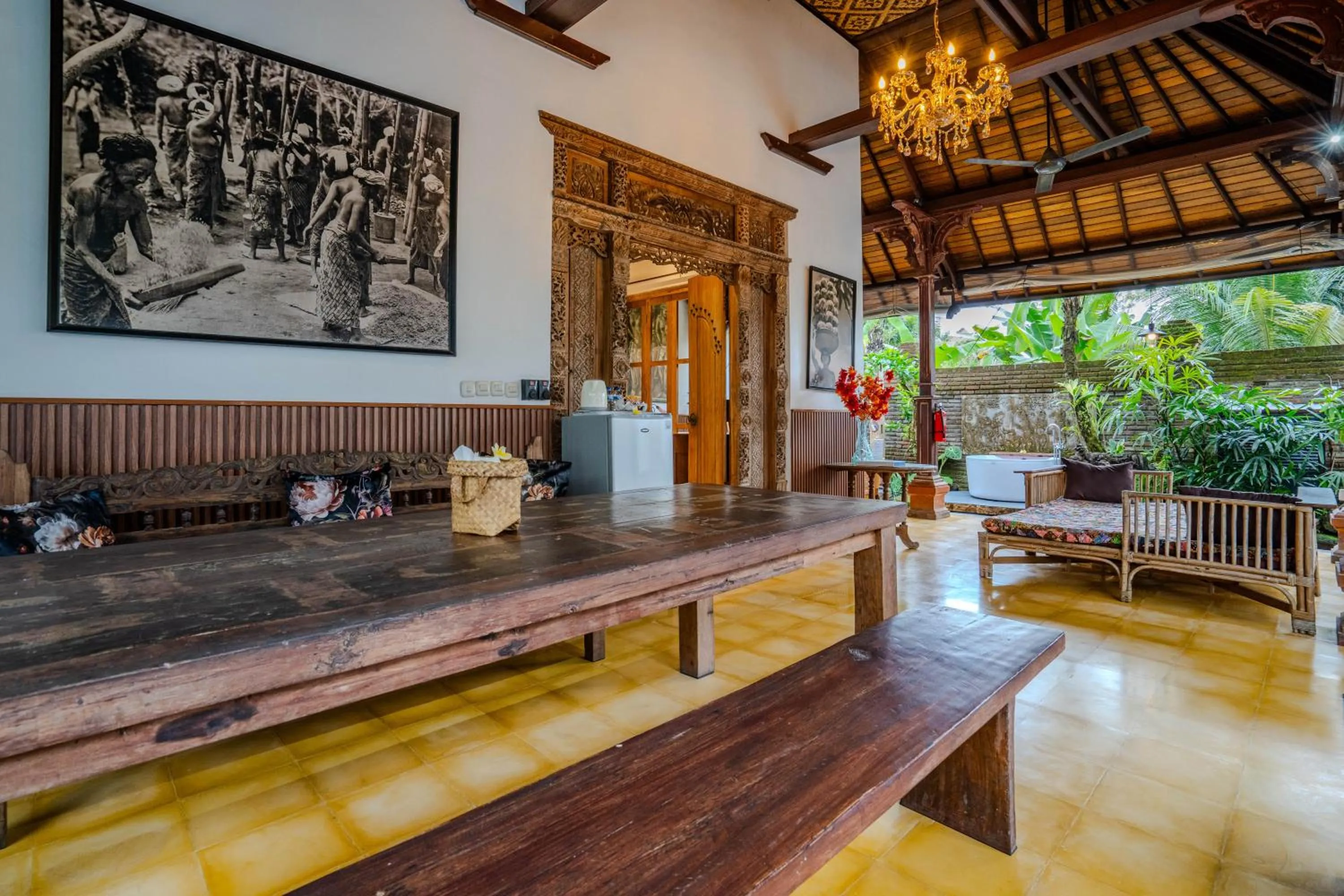 Dining area in Imagine Bali