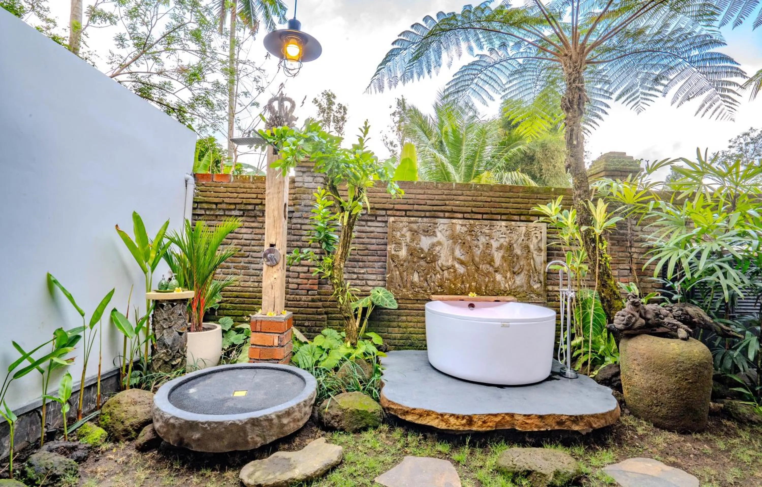 Open Air Bath in Imagine Bali
