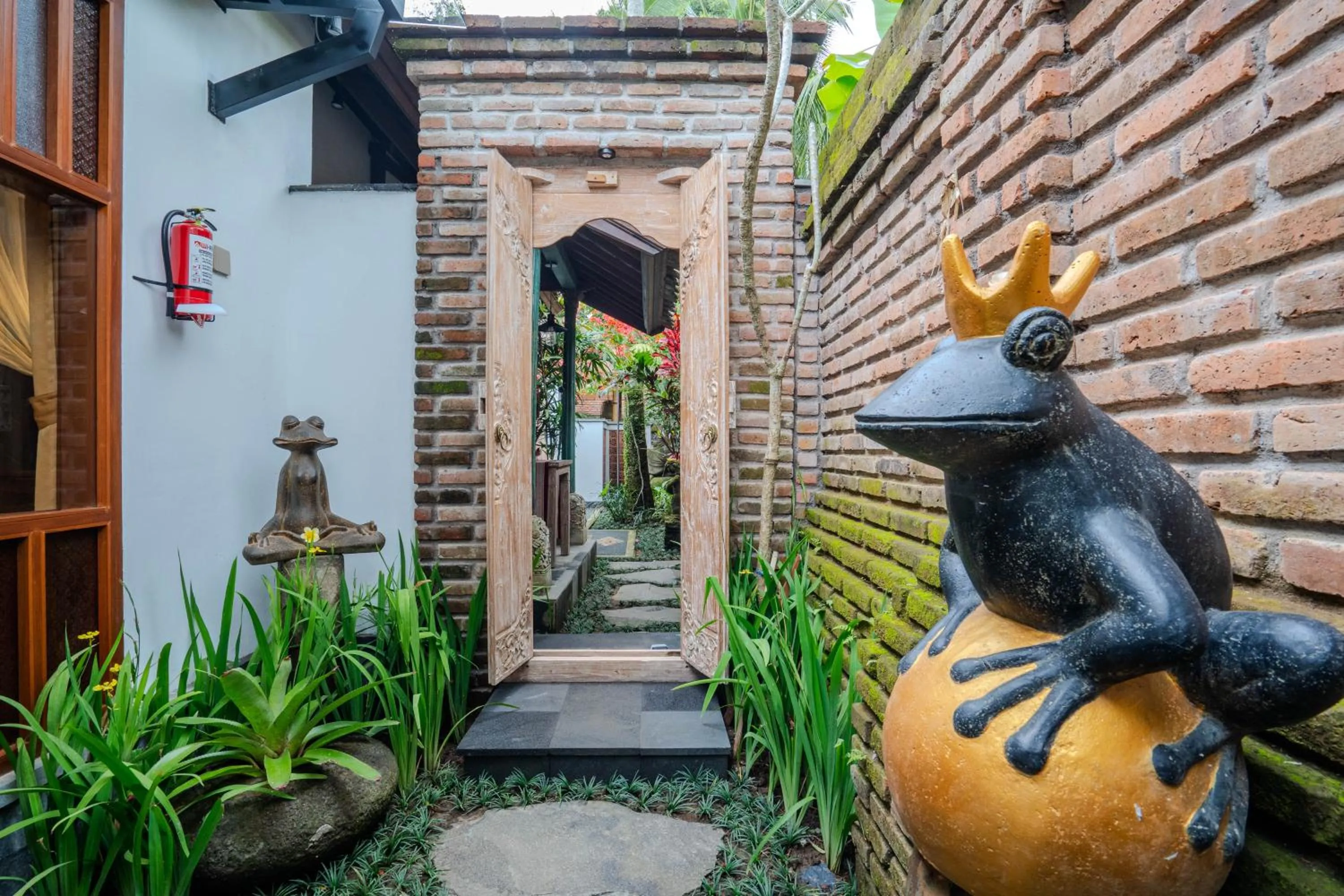 Garden view in Imagine Bali