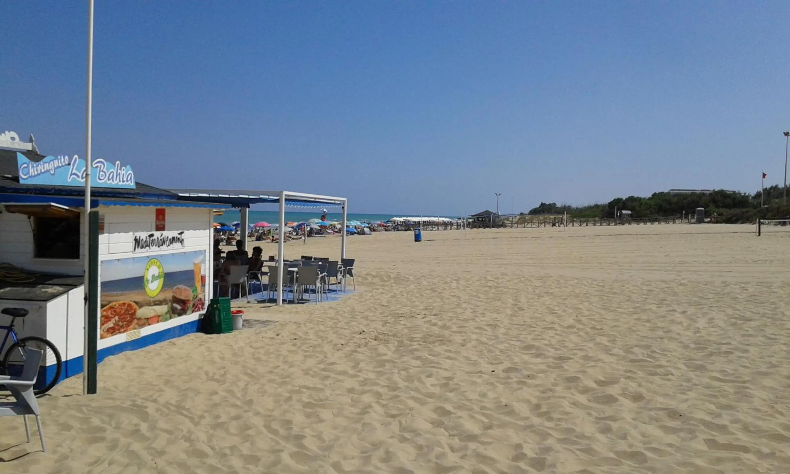 Beach in Apartement à La Mata
