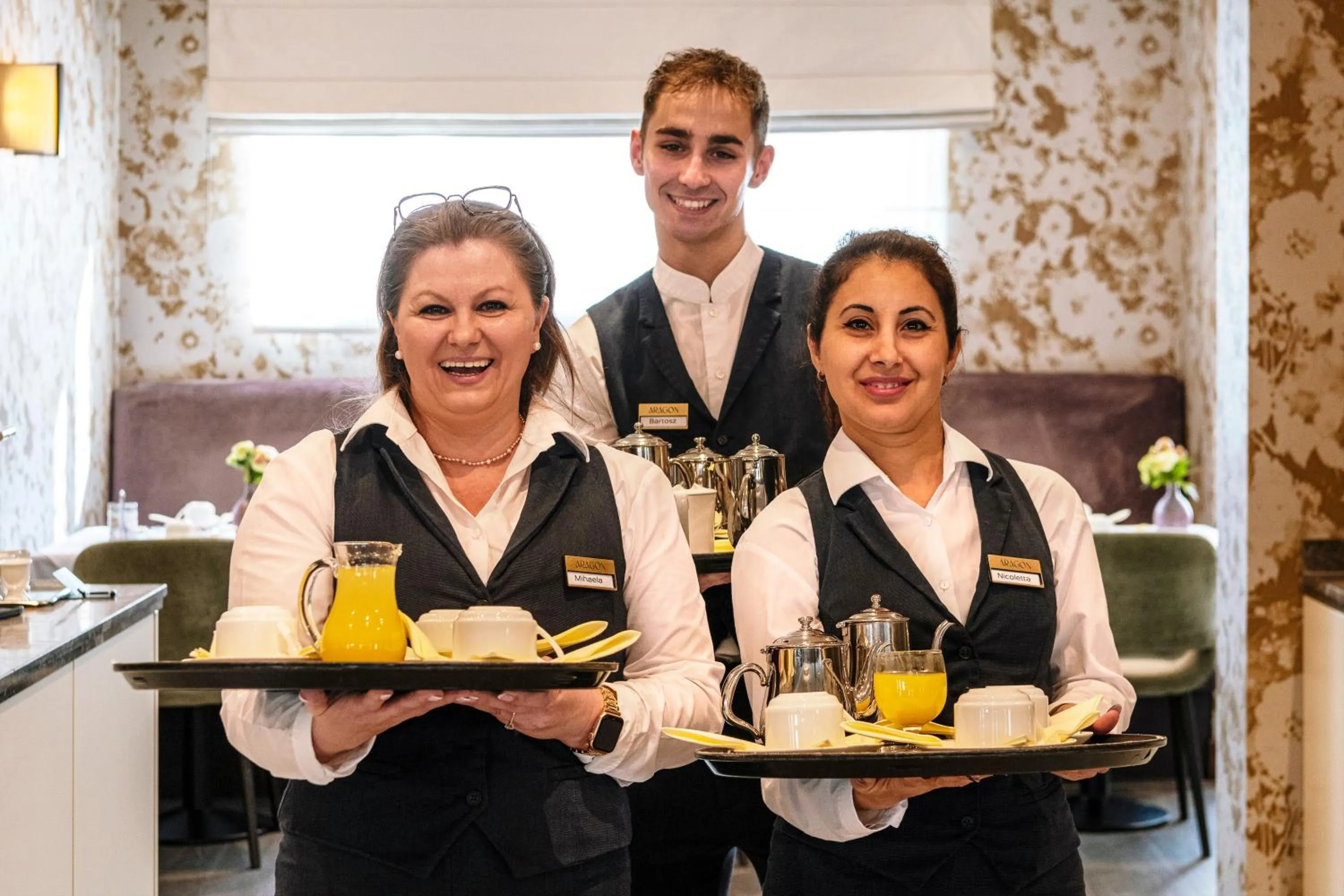 Staff in Hotel Aragon