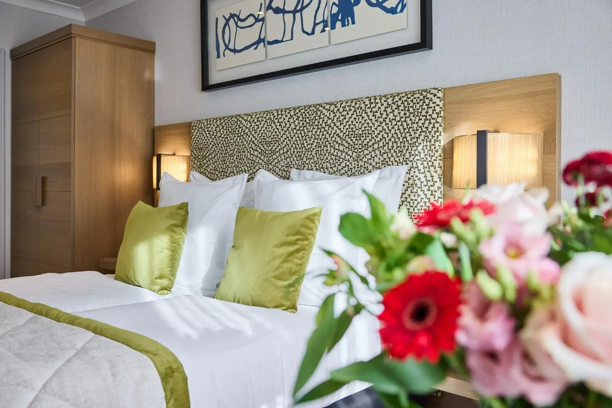 Bed in Hotel Aragon Bed in Hotel Aragon