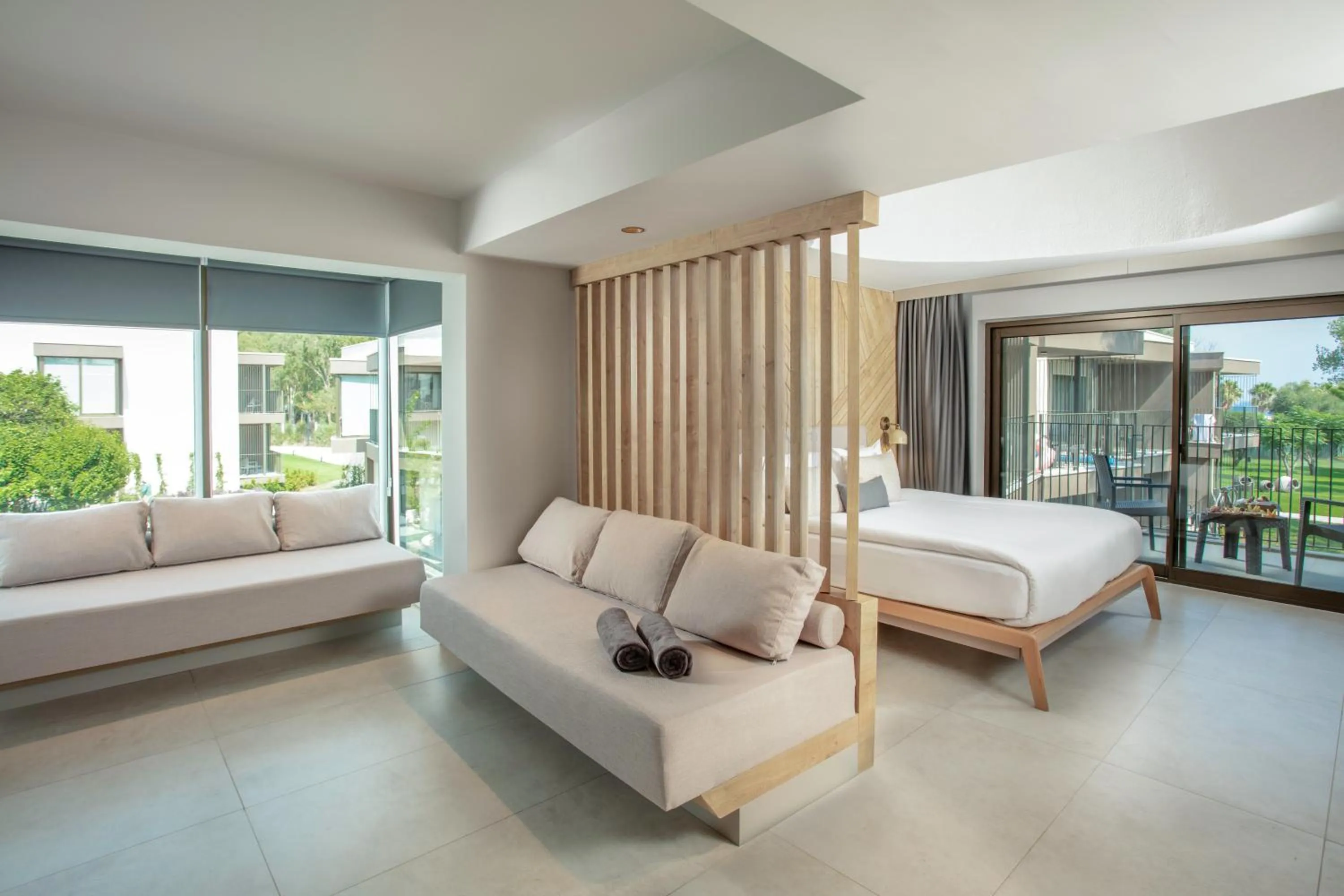 Living room, Bed in Paloma Orenda