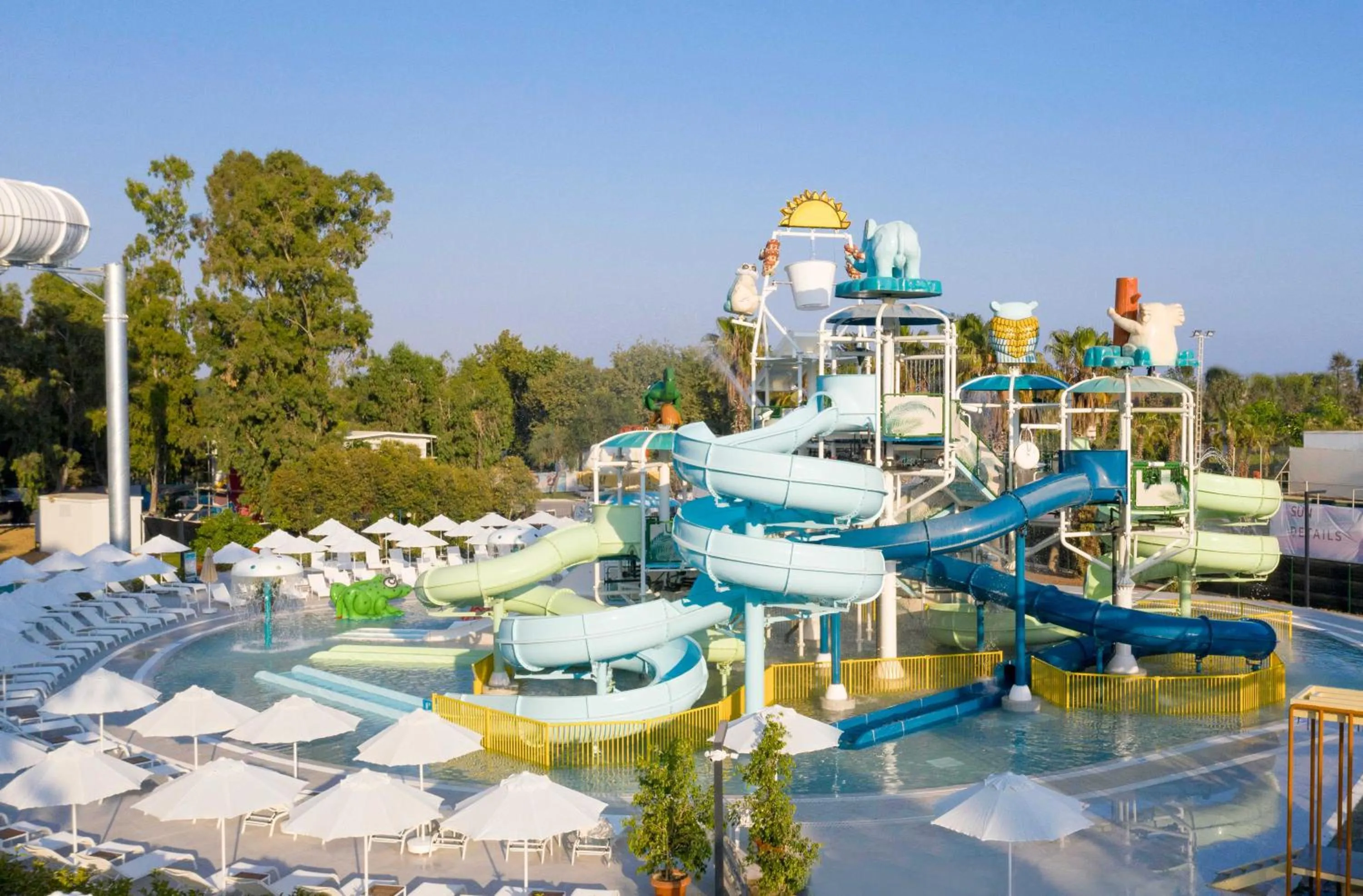 Aqua park in Paloma Orenda