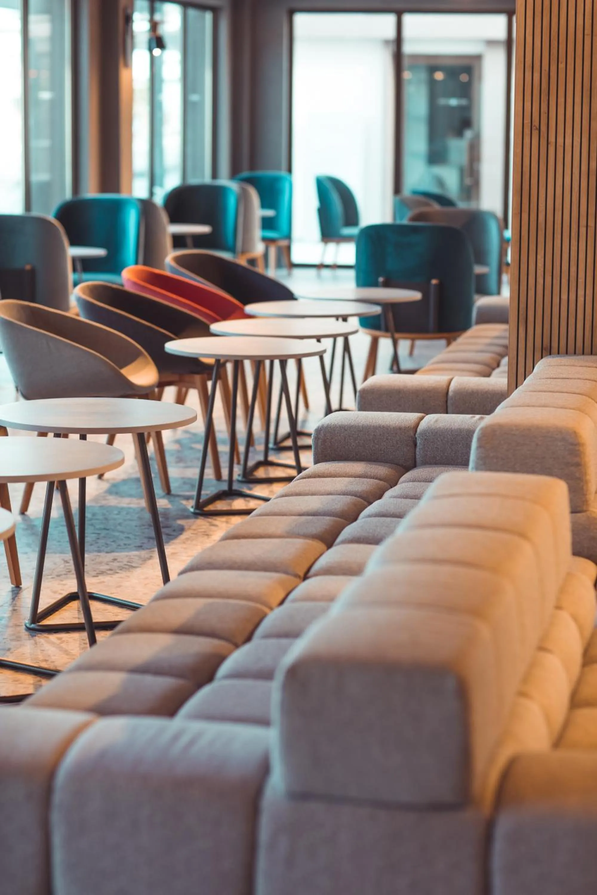 Seating area in Paloma Orenda