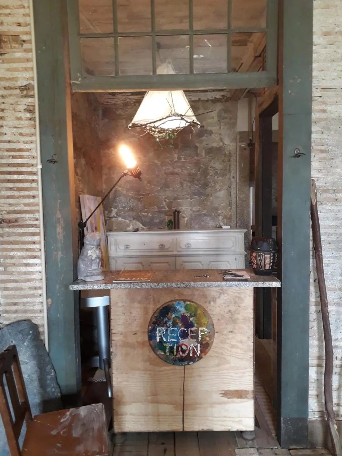 Lobby or reception in Family Adams House Hostel