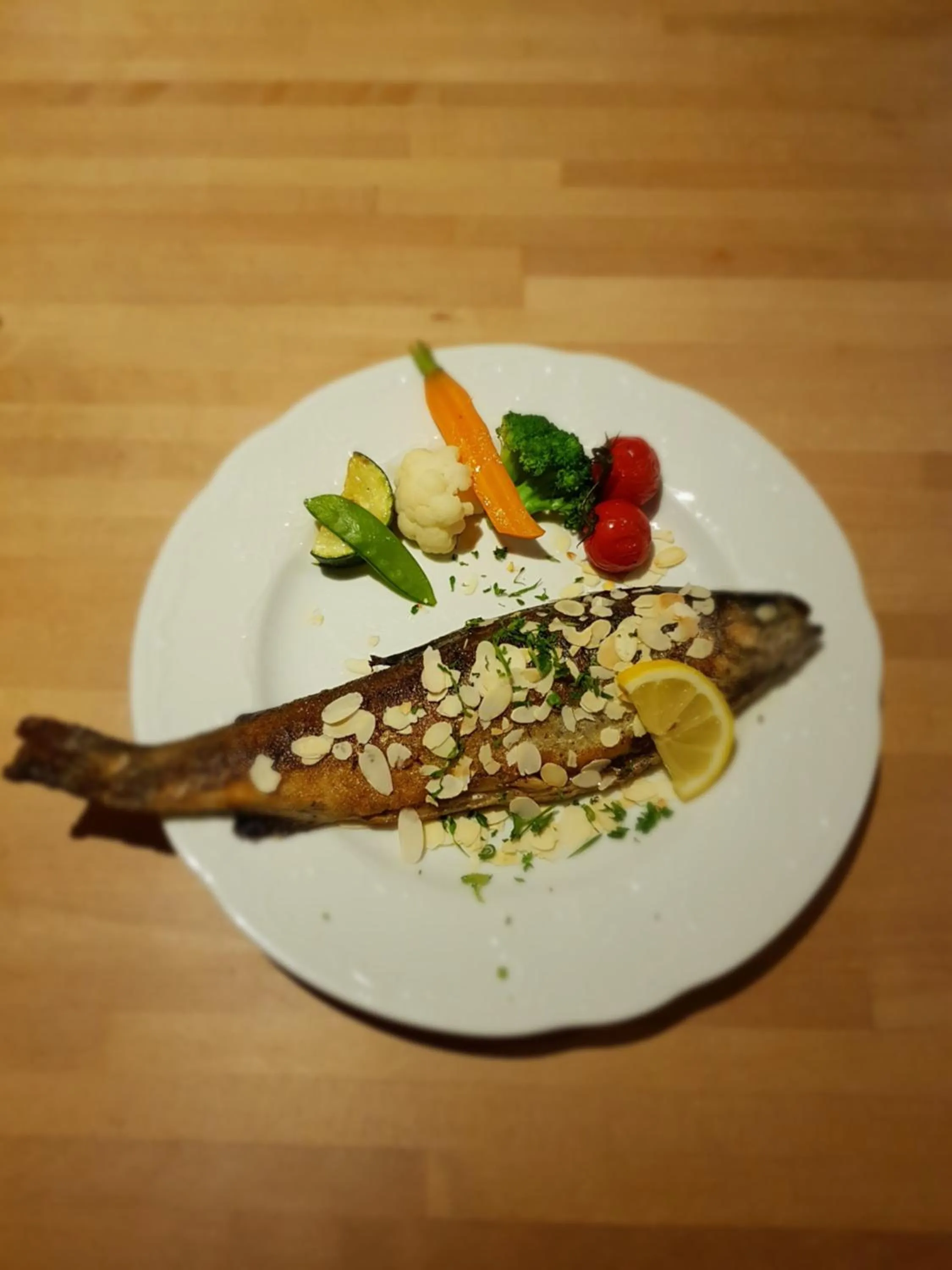 Dinner in Hotel Restaurant The Kings Head Inn