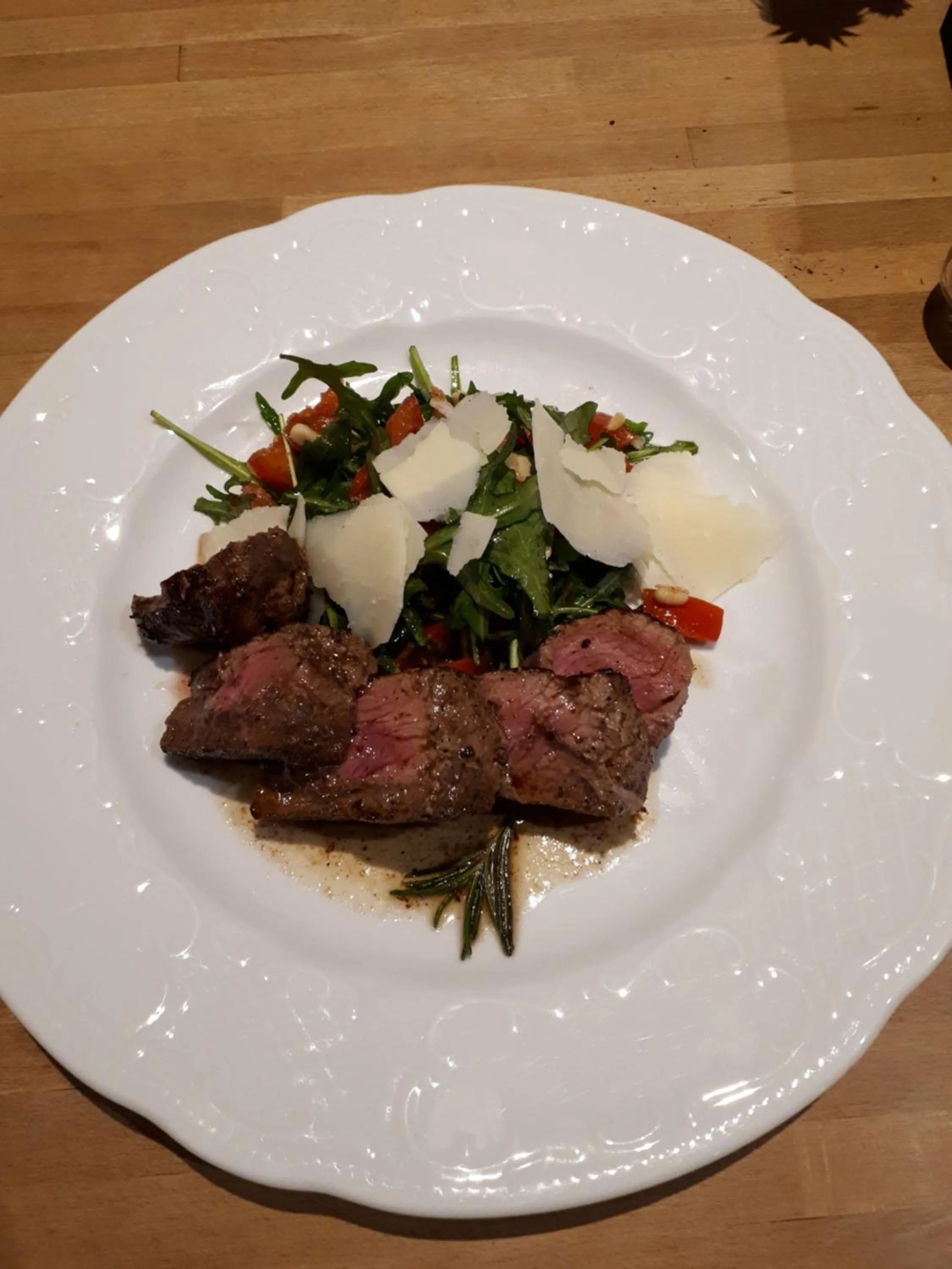 Dinner in Hotel Restaurant The Kings Head Inn