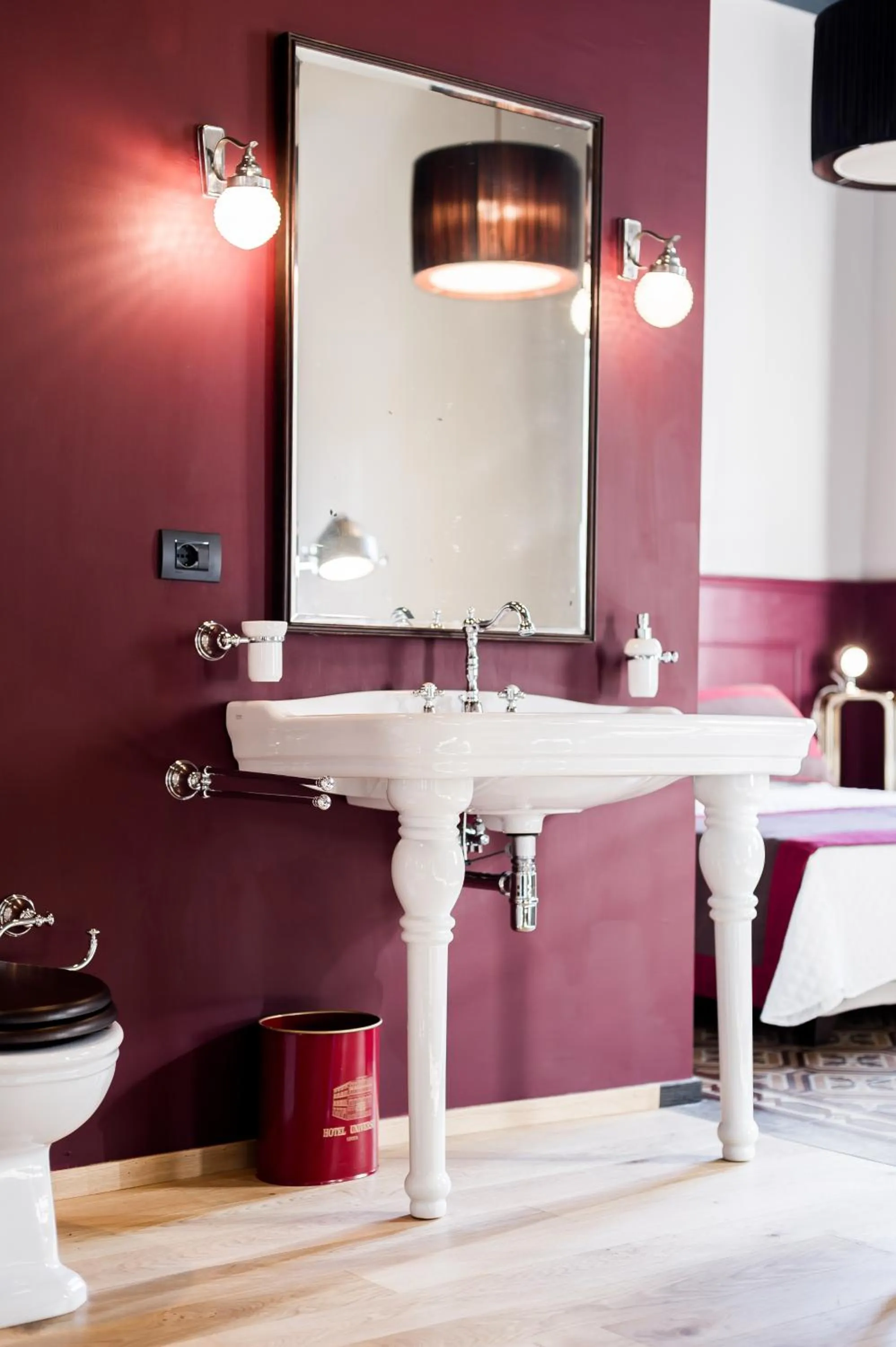 Bathroom in Arnobio Florence Suites