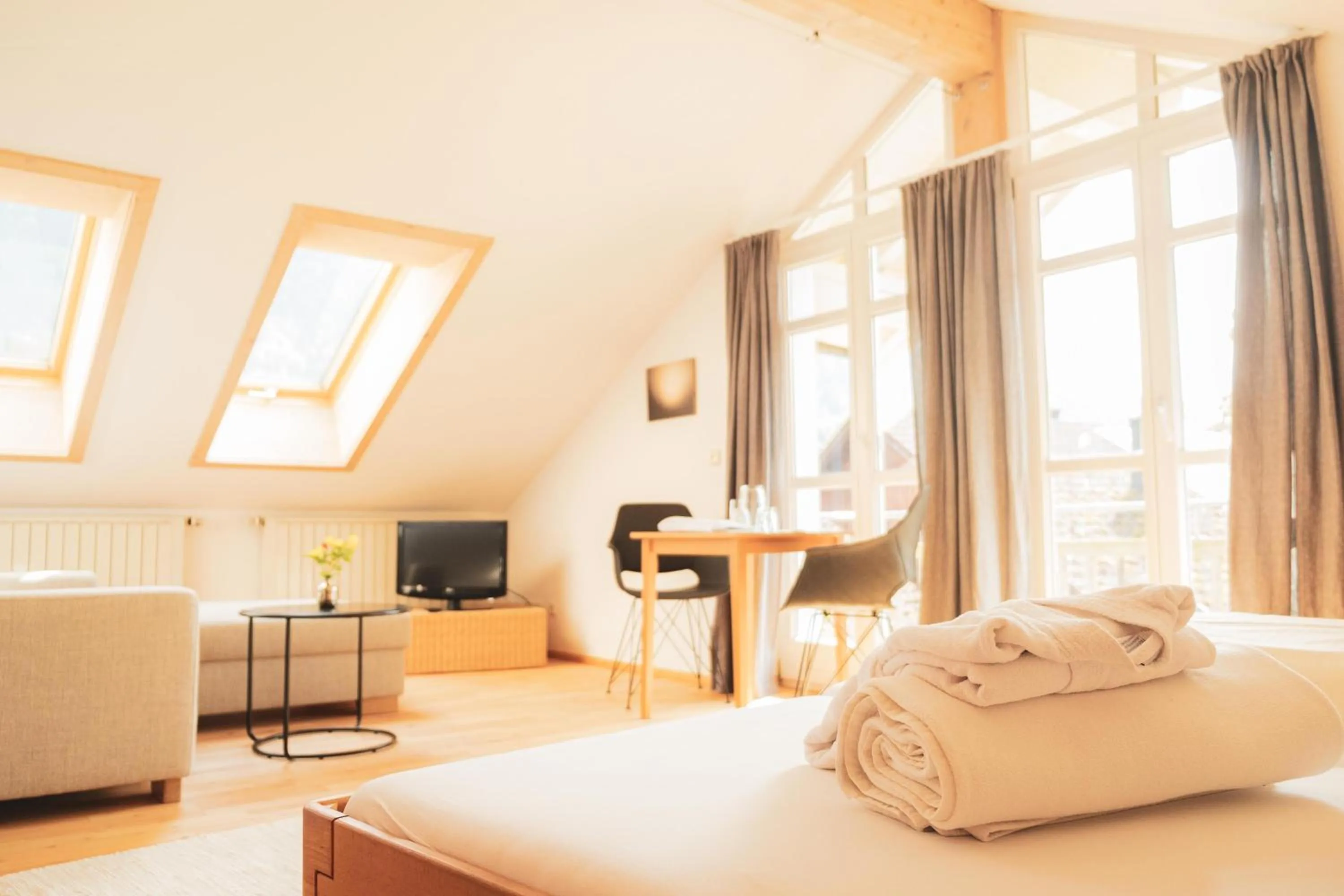 Bed in Landhaus Alger