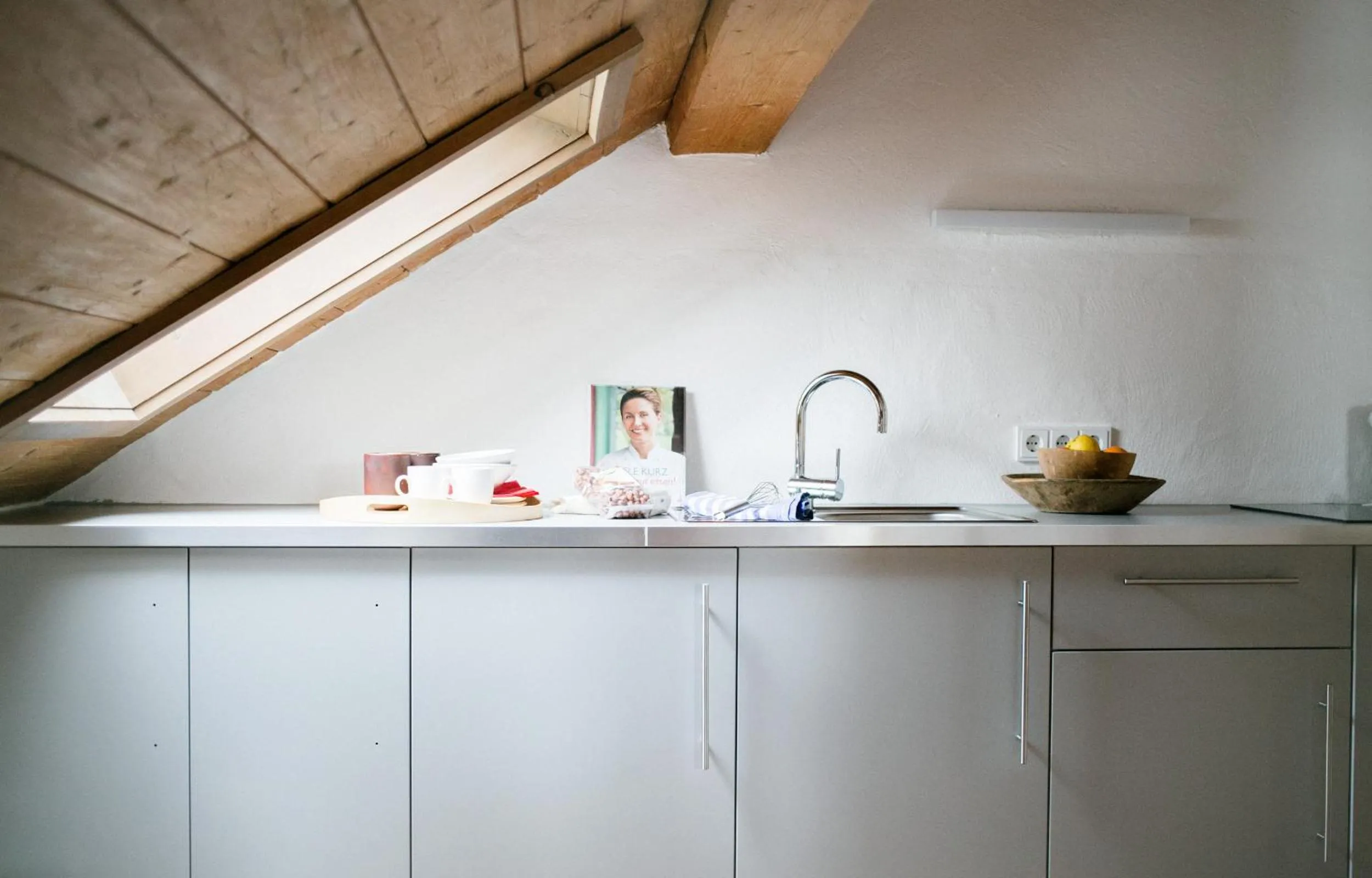 Kitchen or kitchenette in Landhaus Alger