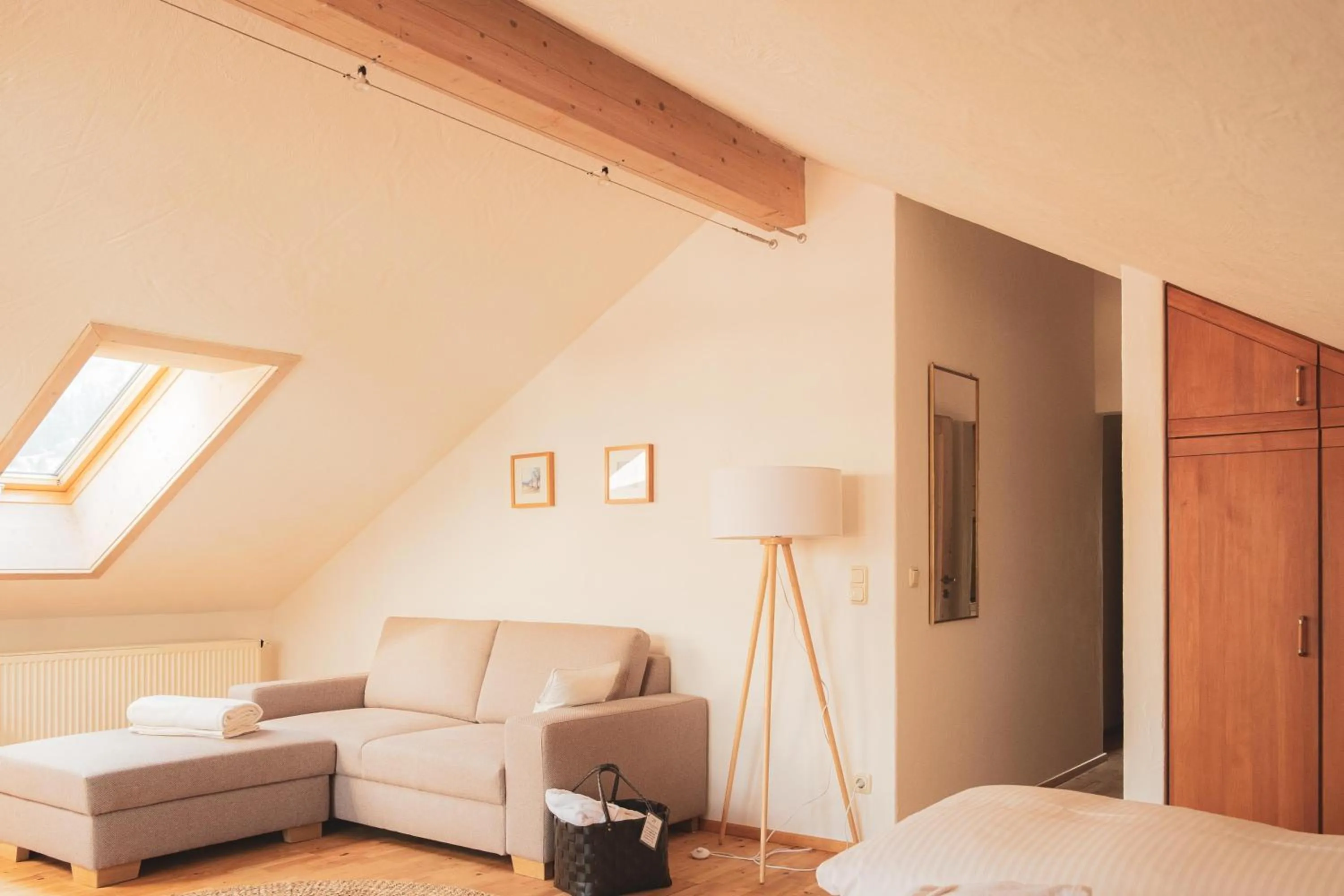 Bed in Landhaus Alger