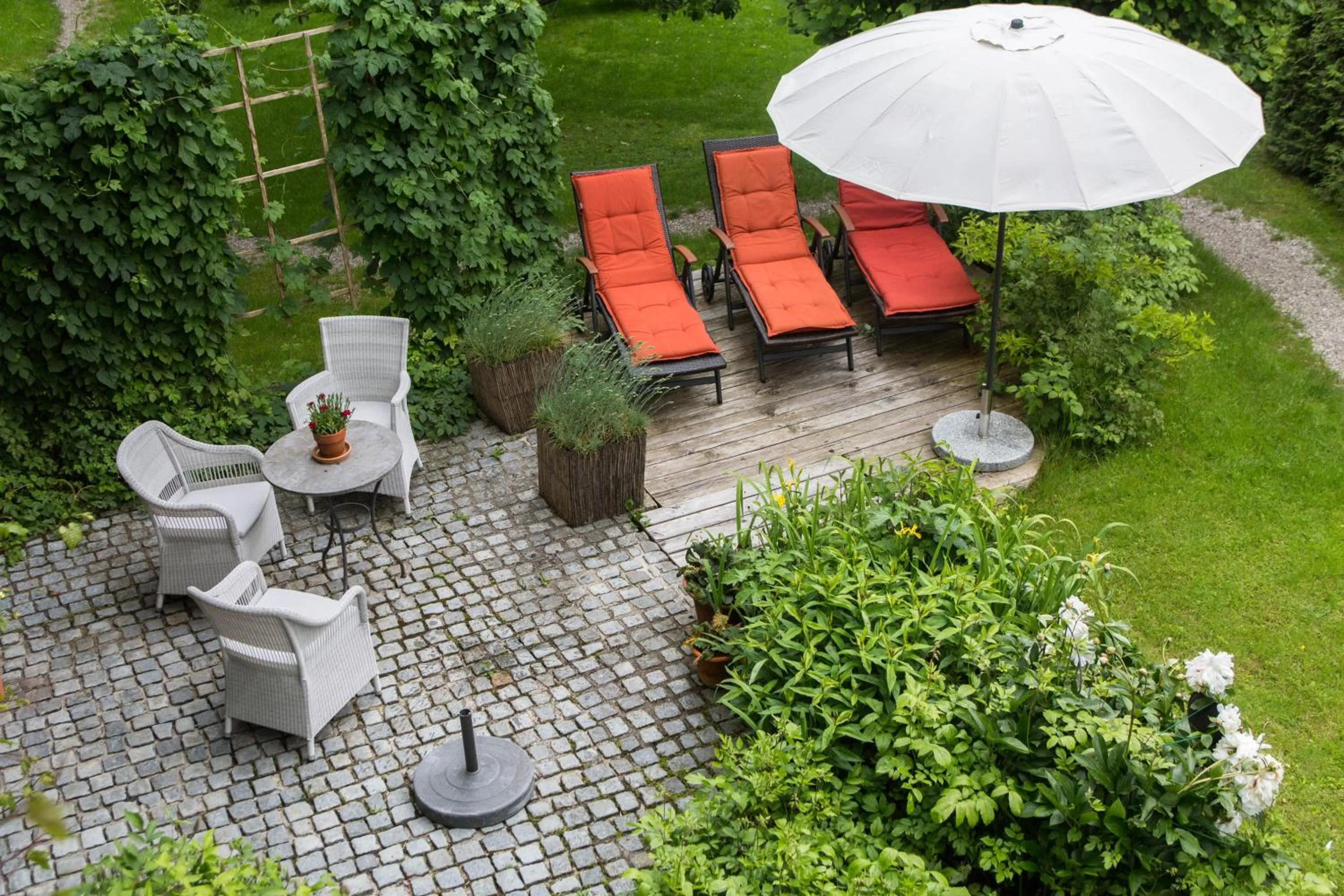 Balcony/Terrace in Landhaus Alger