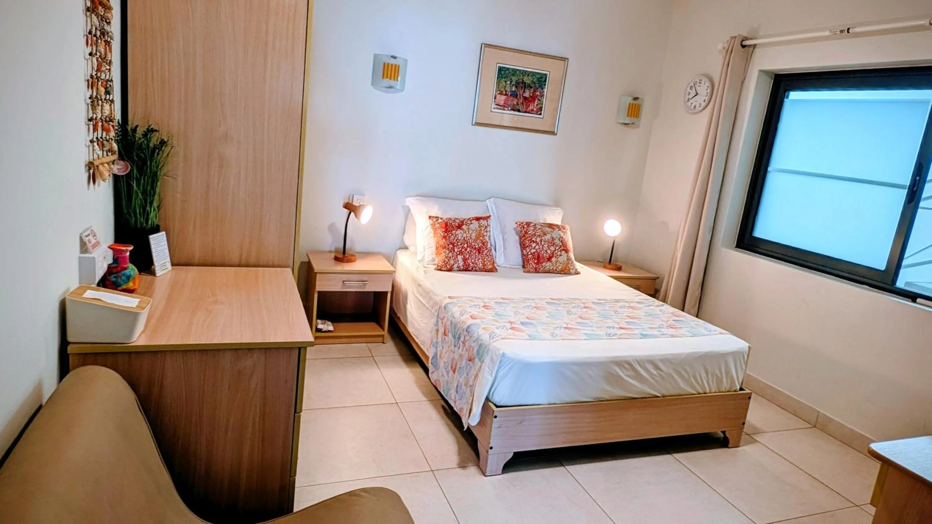 Bed in Blue Beryl Guest House