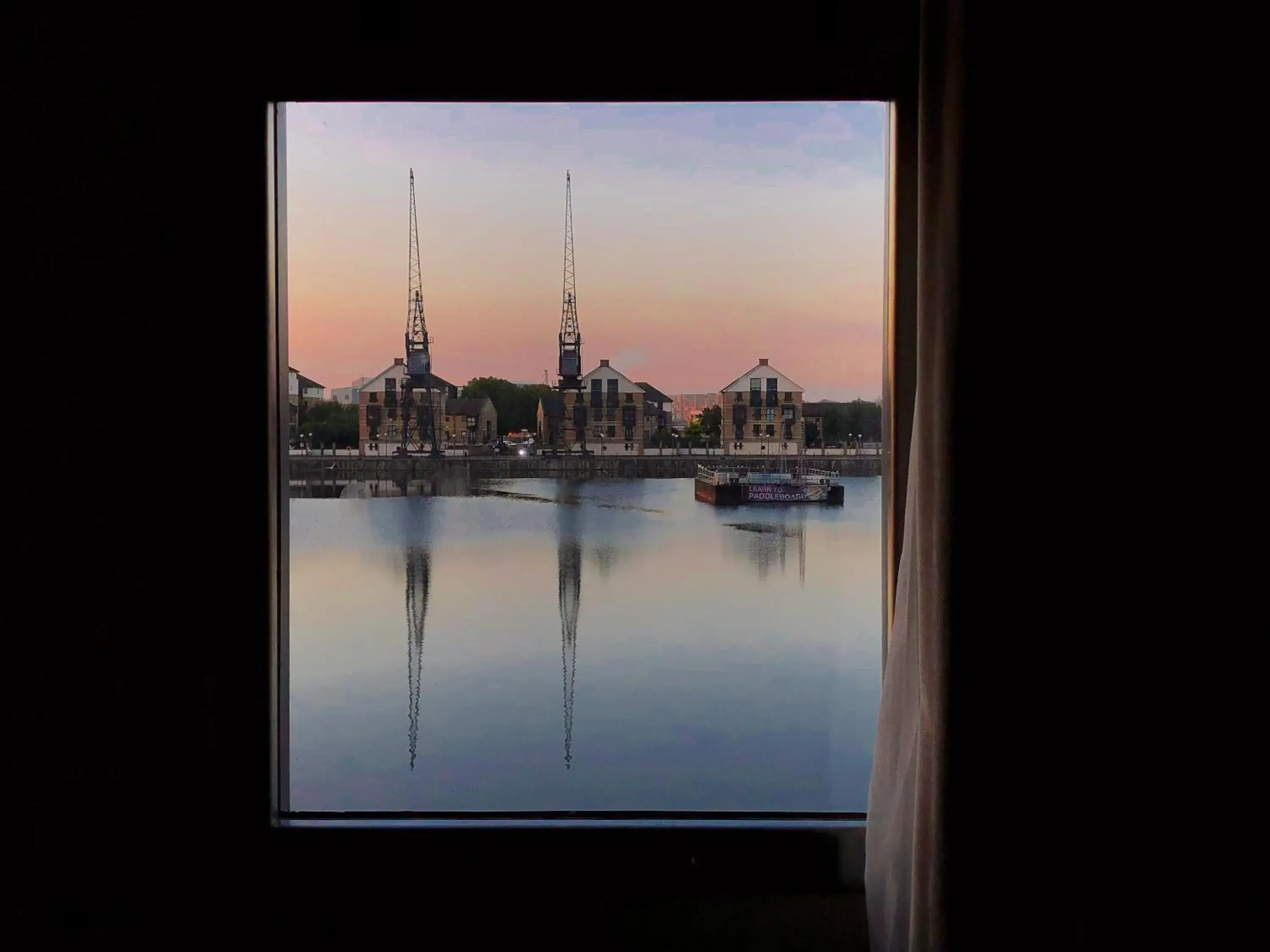 River view in Good Hotel London River view in Good Hotel London