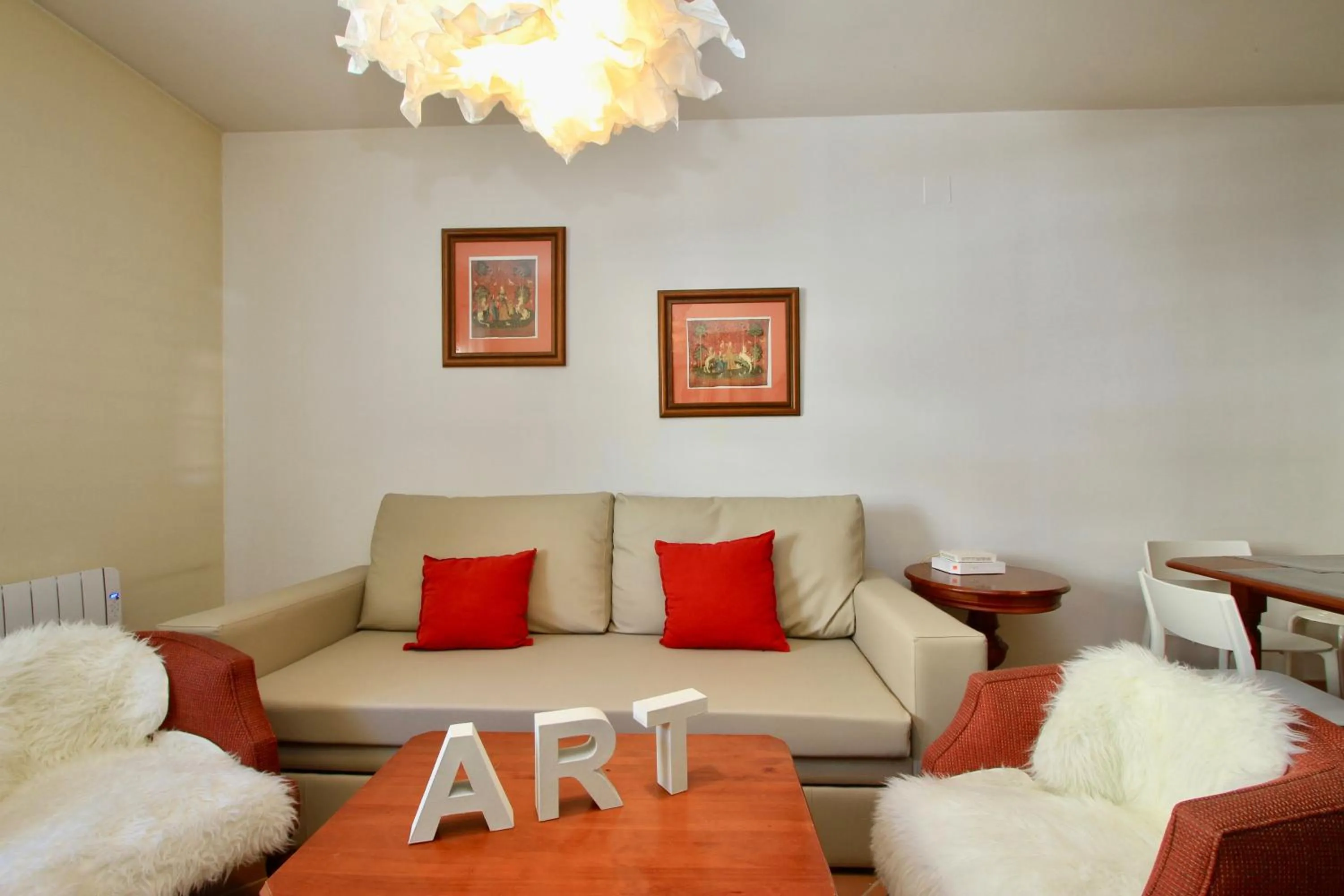 Bed in Bed and Snow Art Apartments