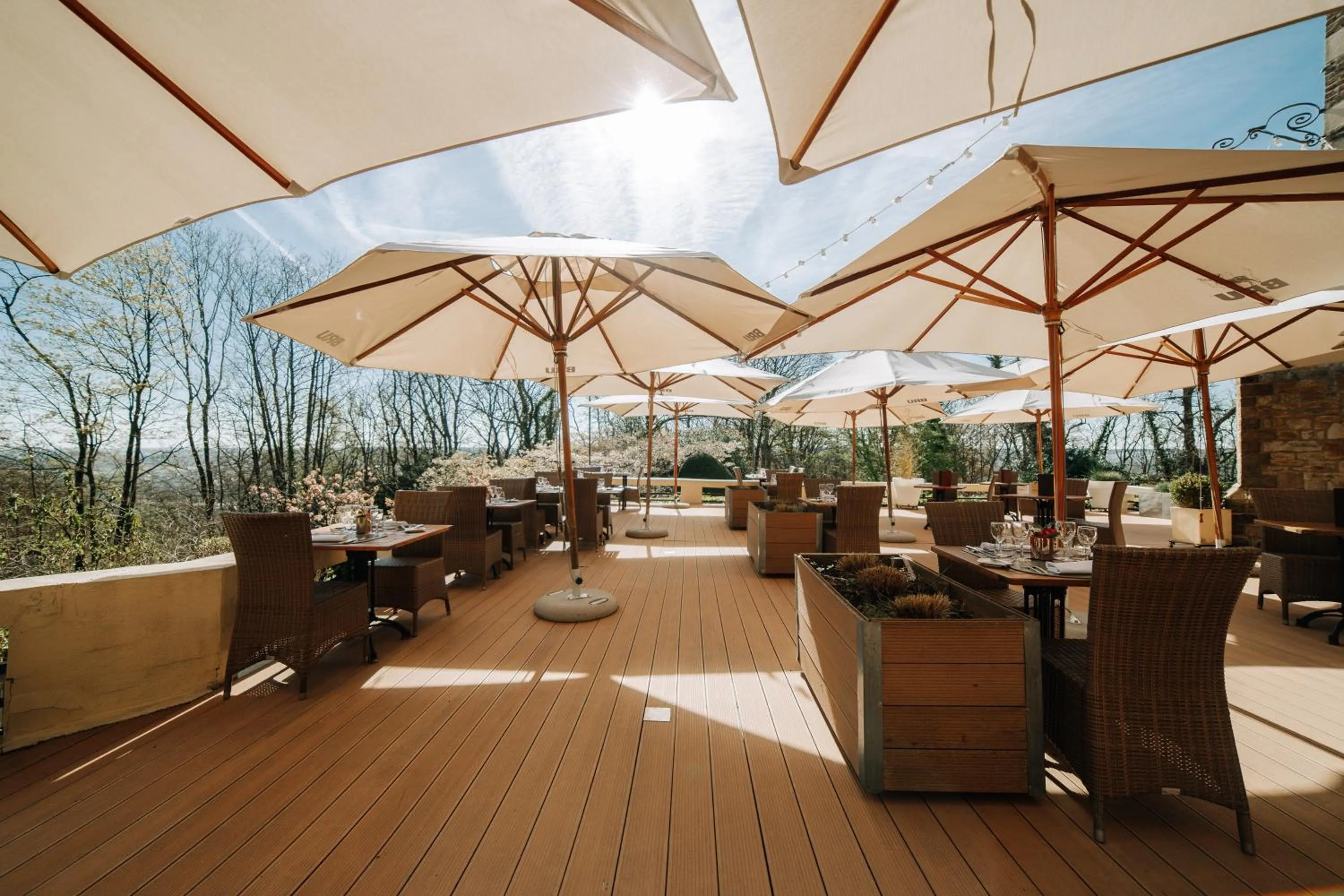 Patio in Le Chateau de Namur