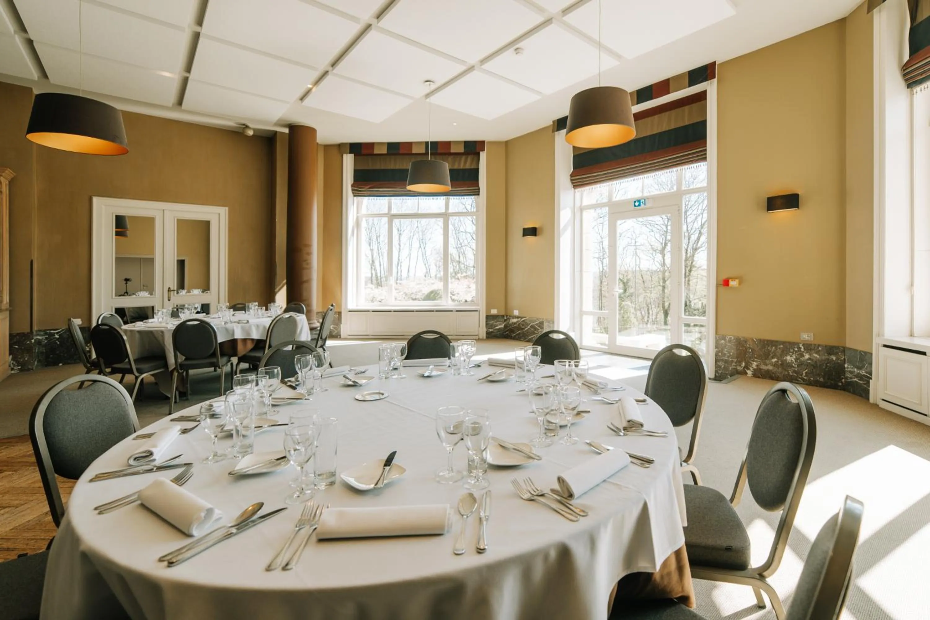Living room in Le Chateau de Namur