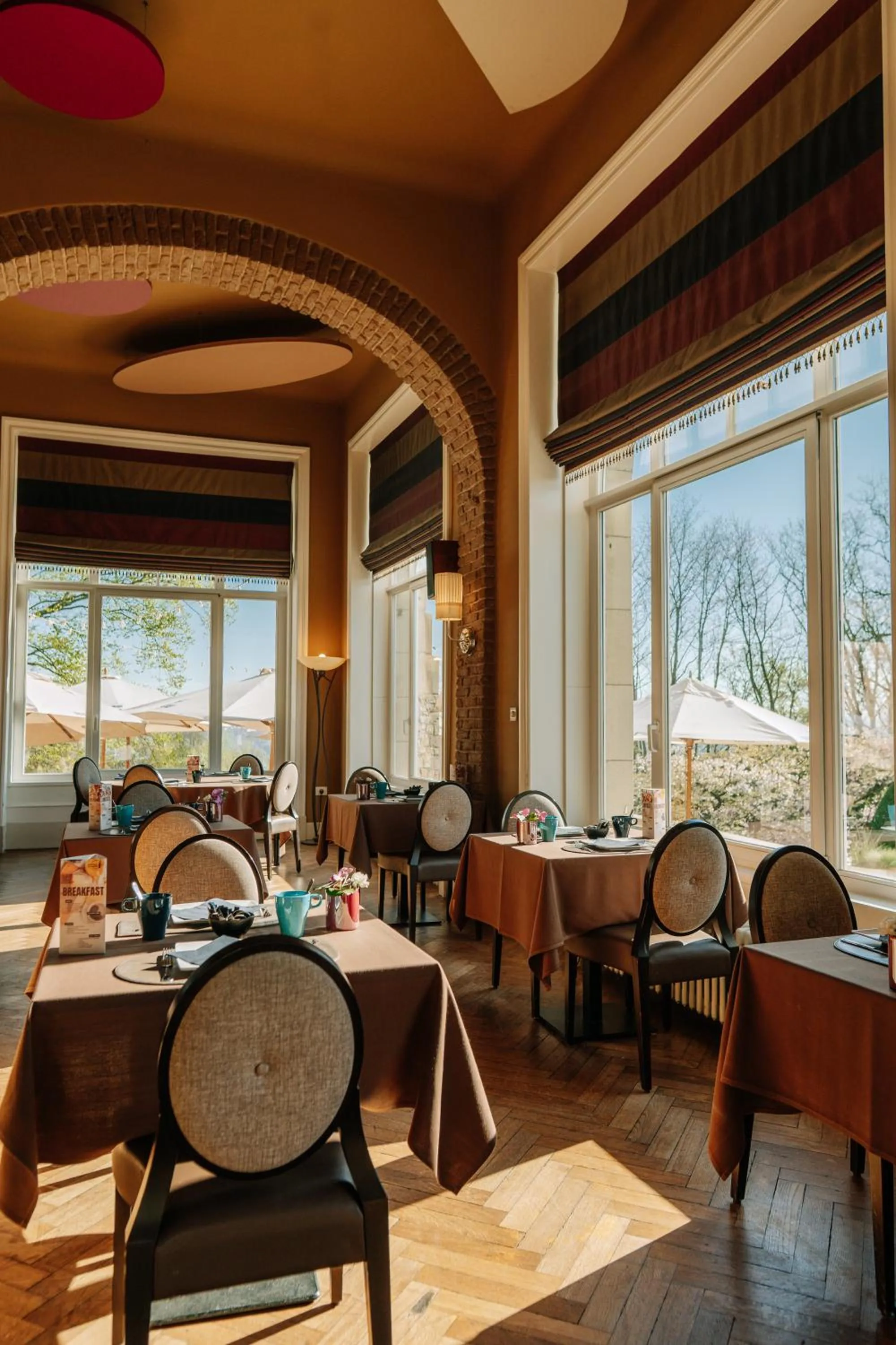 Breakfast in Le Chateau de Namur