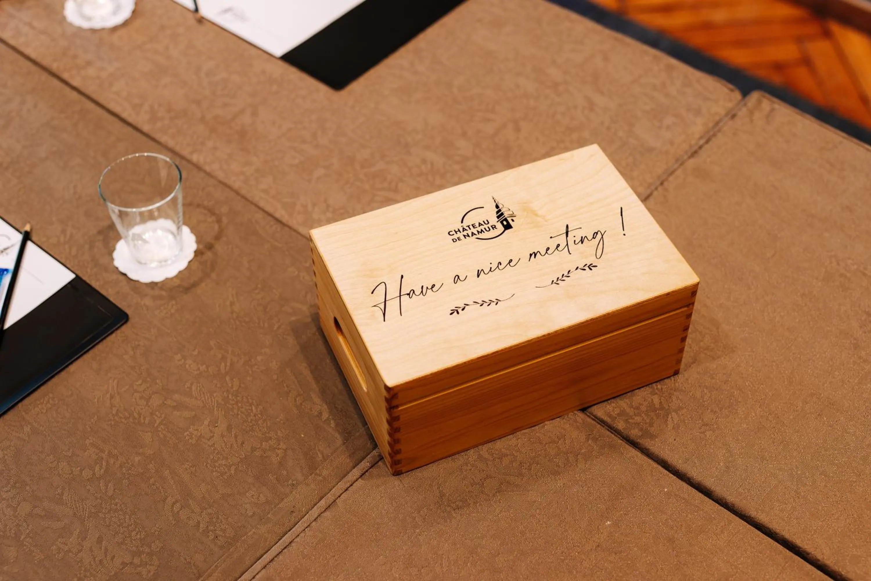 Property logo or sign in Le Chateau de Namur