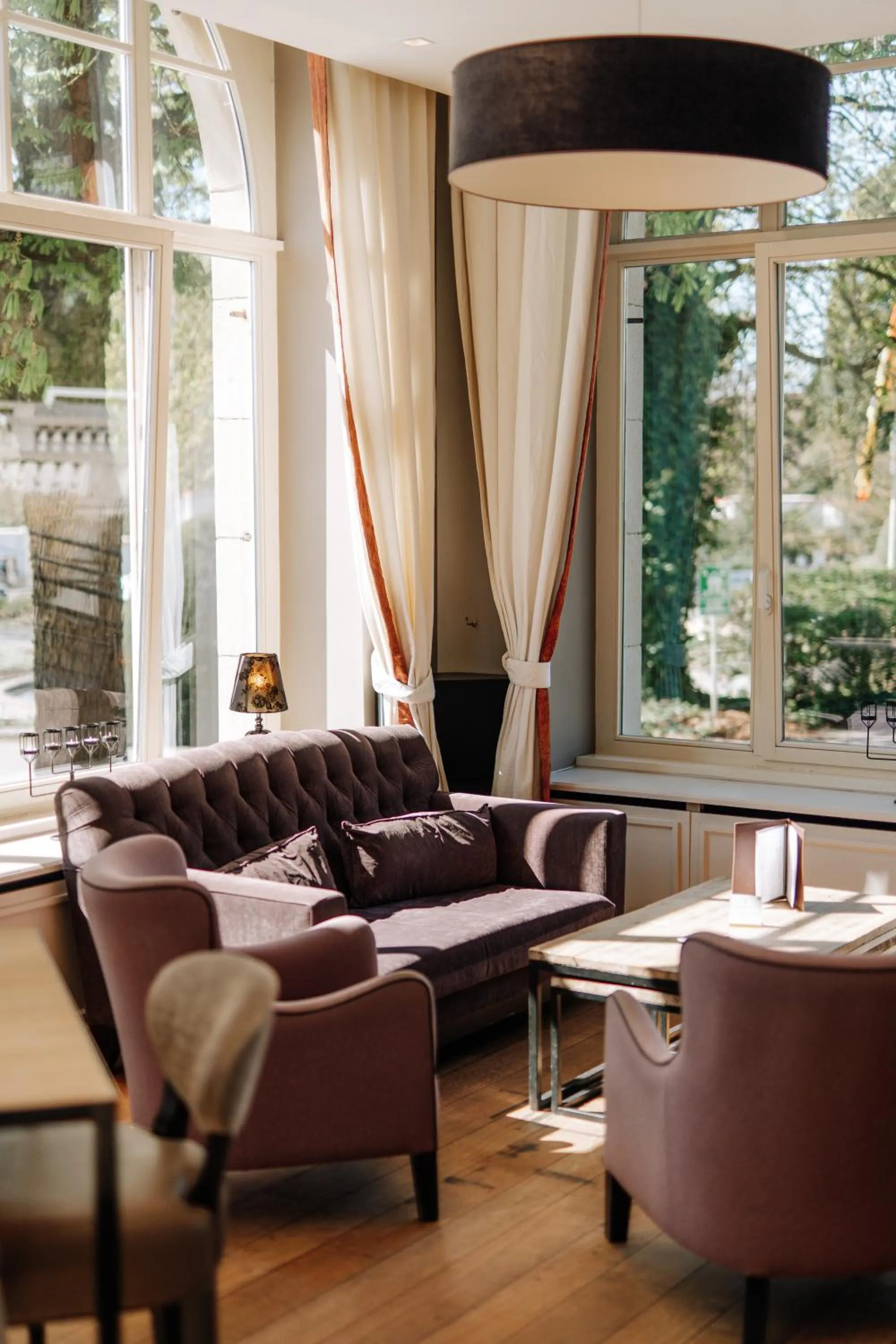 Living room in Le Chateau de Namur