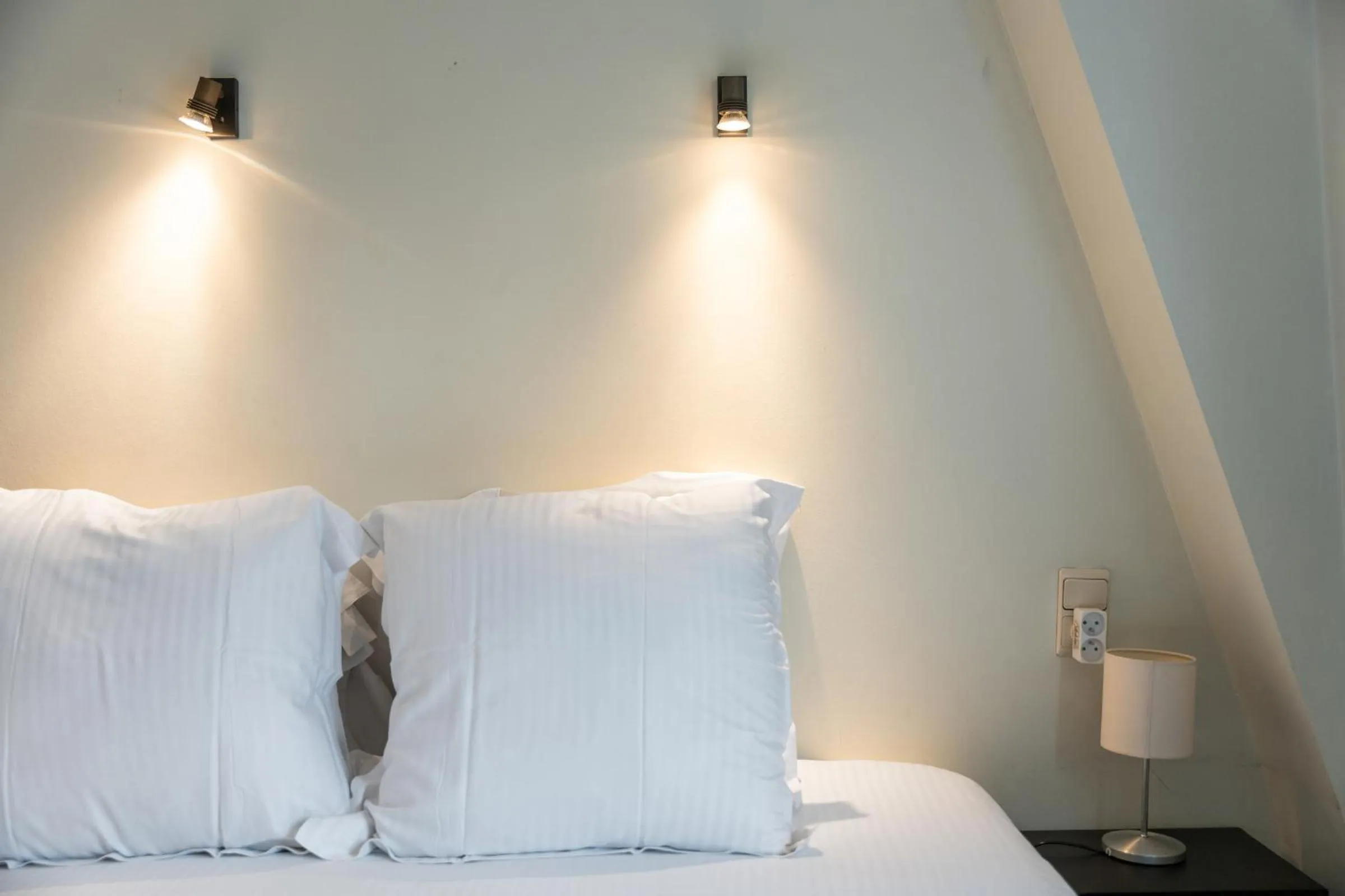 Bed in Hotel de Pauw