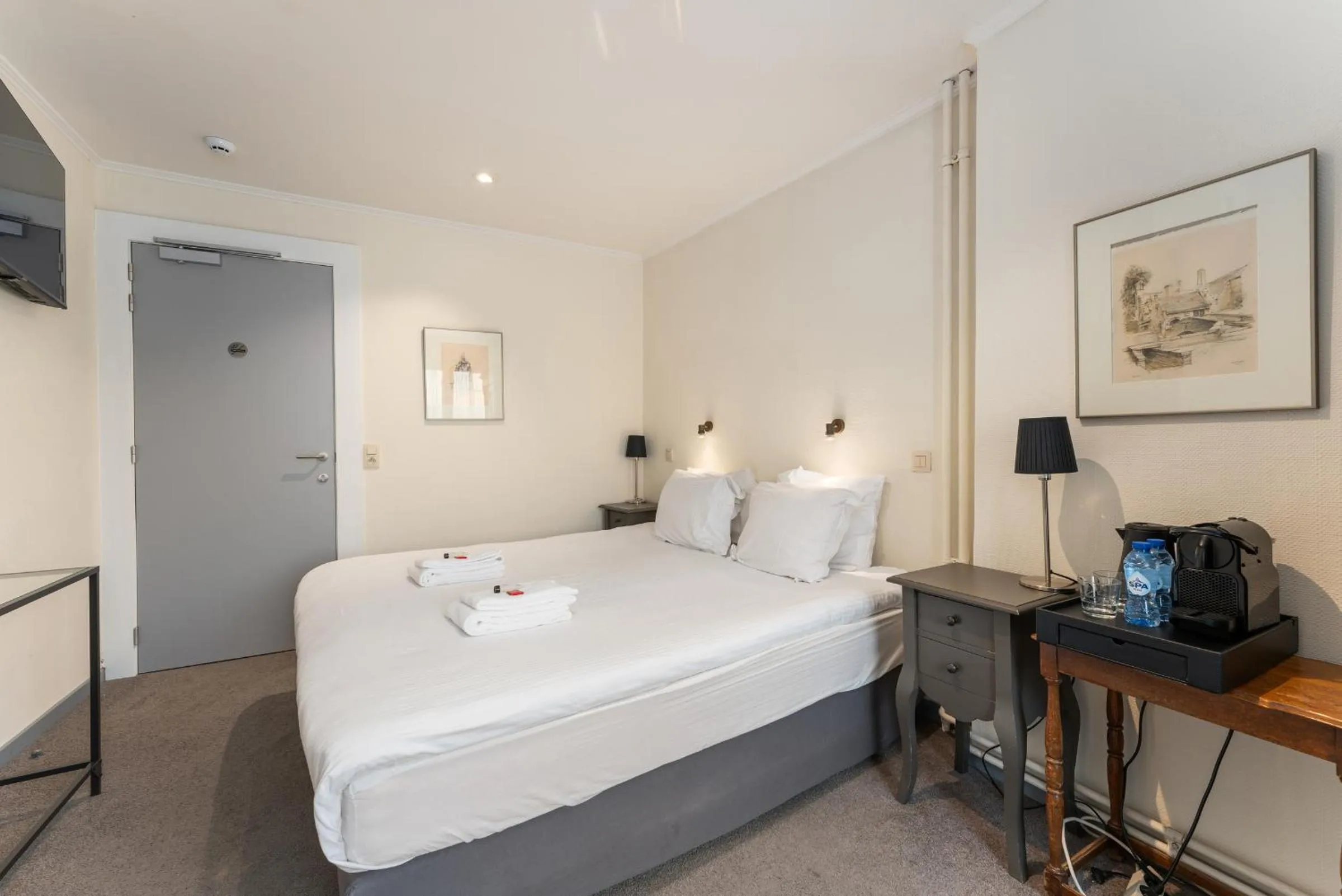 Bed in Hotel de Pauw