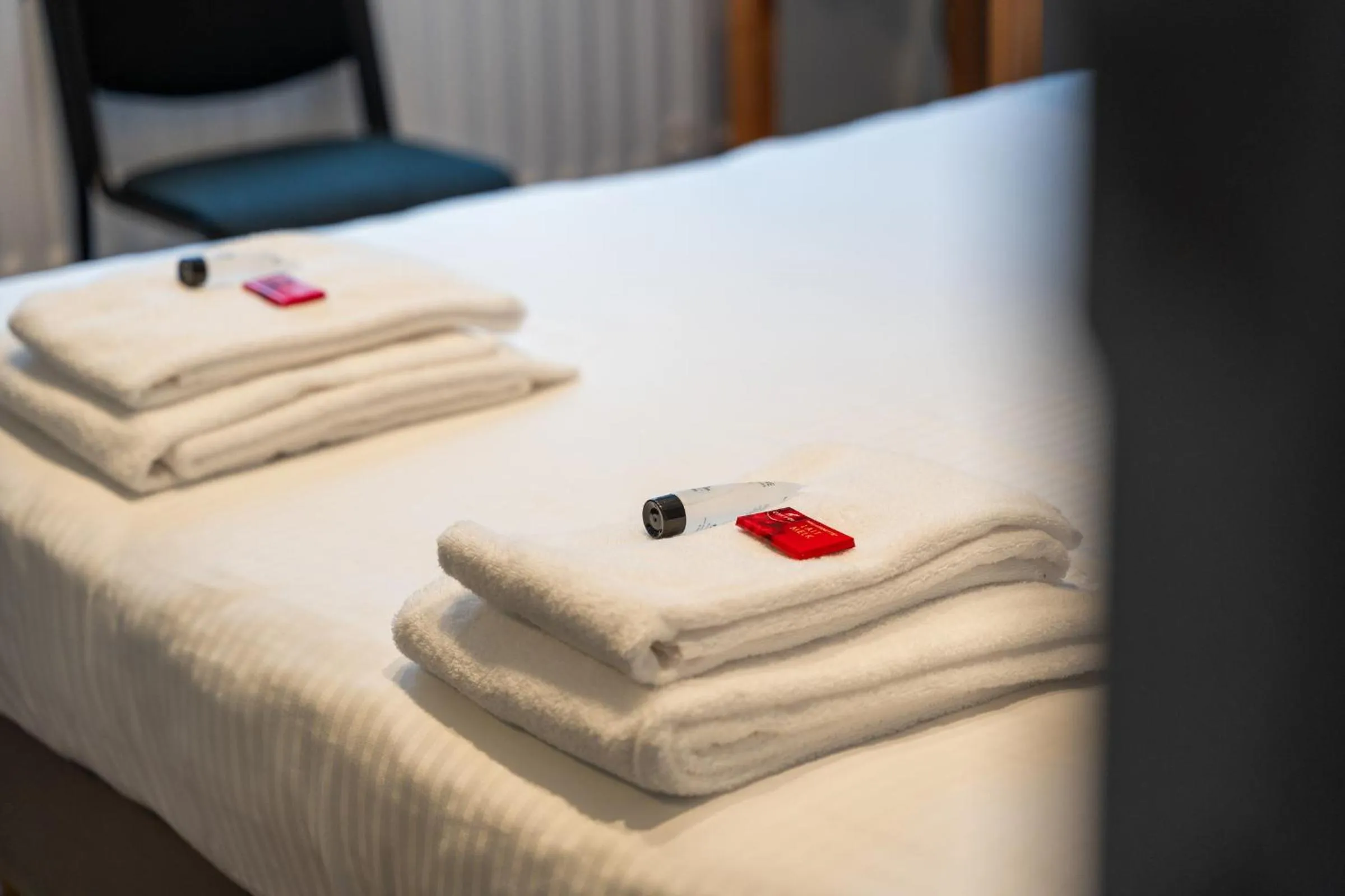 Bed in Hotel de Pauw