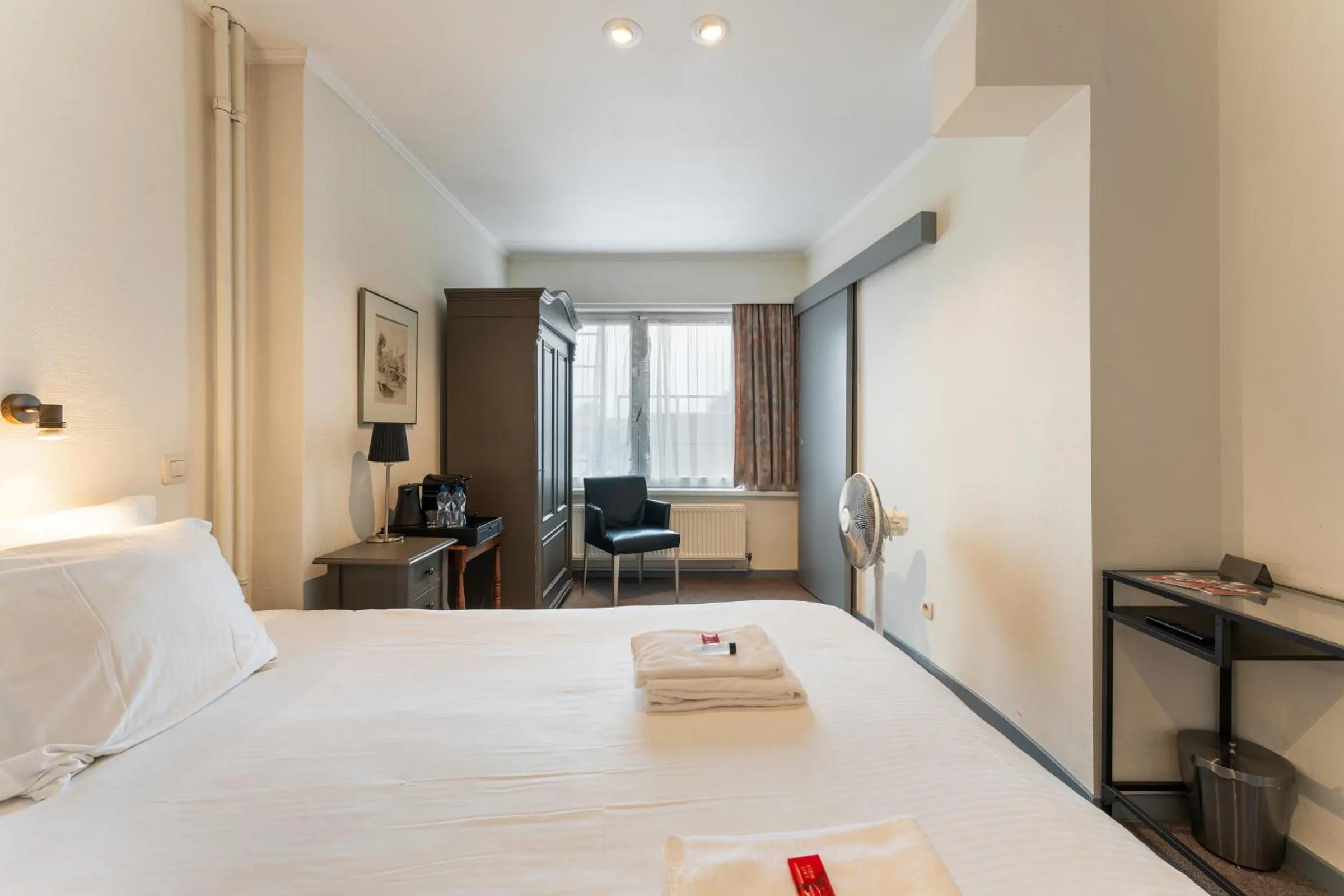 Bed in Hotel de Pauw